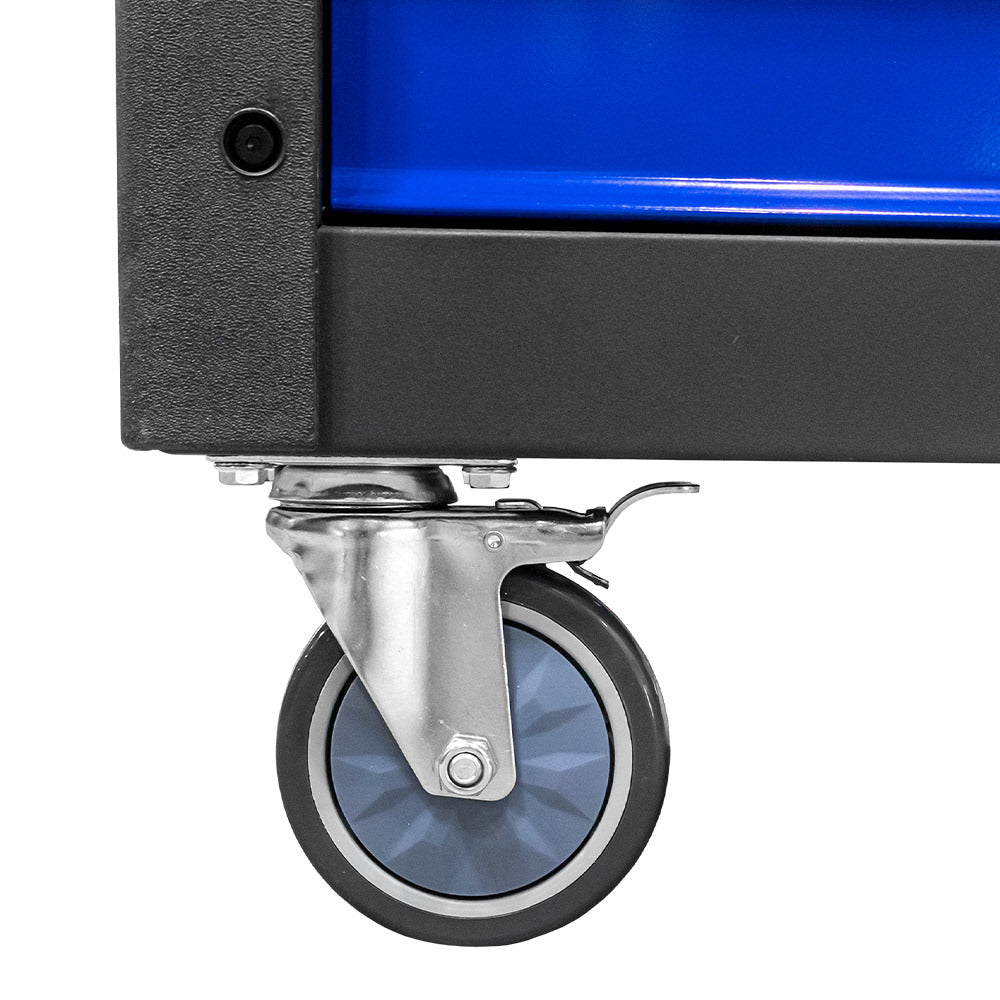 CARRELLO CON 7 CASSETTI BLU - VUOTO 53768 JBM