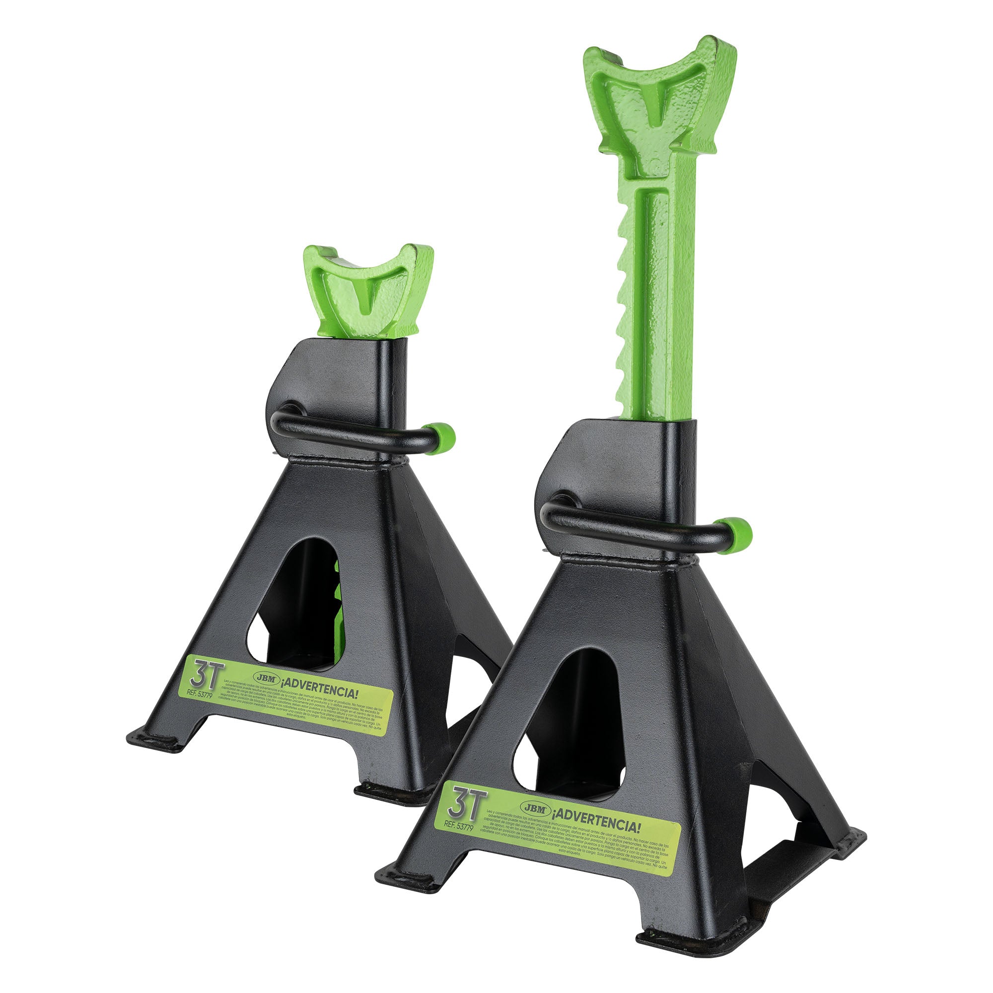 CARRELLO PORTAUTENSILI 53904 + CRIC 3,5T 50818 + LETTINO DA OFFICINA 52148 + CAVALLETTI 3T 53779 JBM SERIE615
