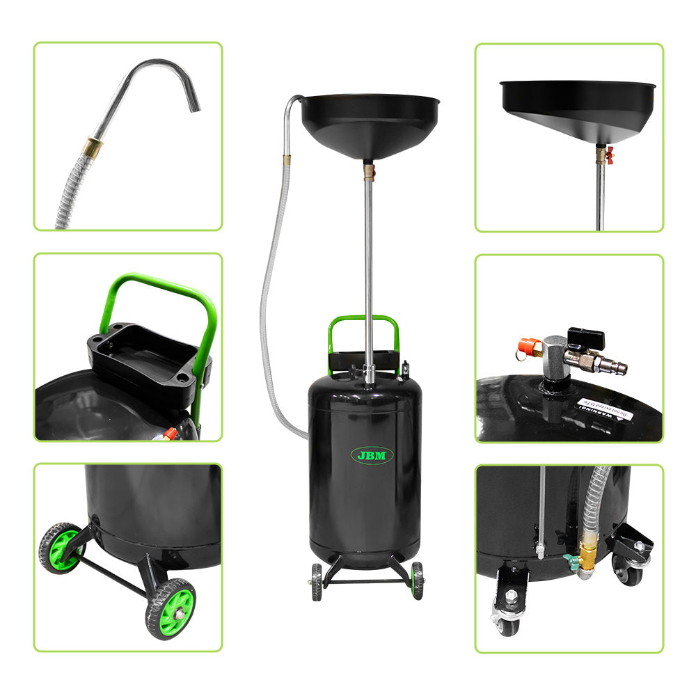 Set officina JBM 552 GRUETTA + SOLLEVATORE CRICK + RECUPERATORE OLIO + CAVALLETTI + SET FRIZIONI