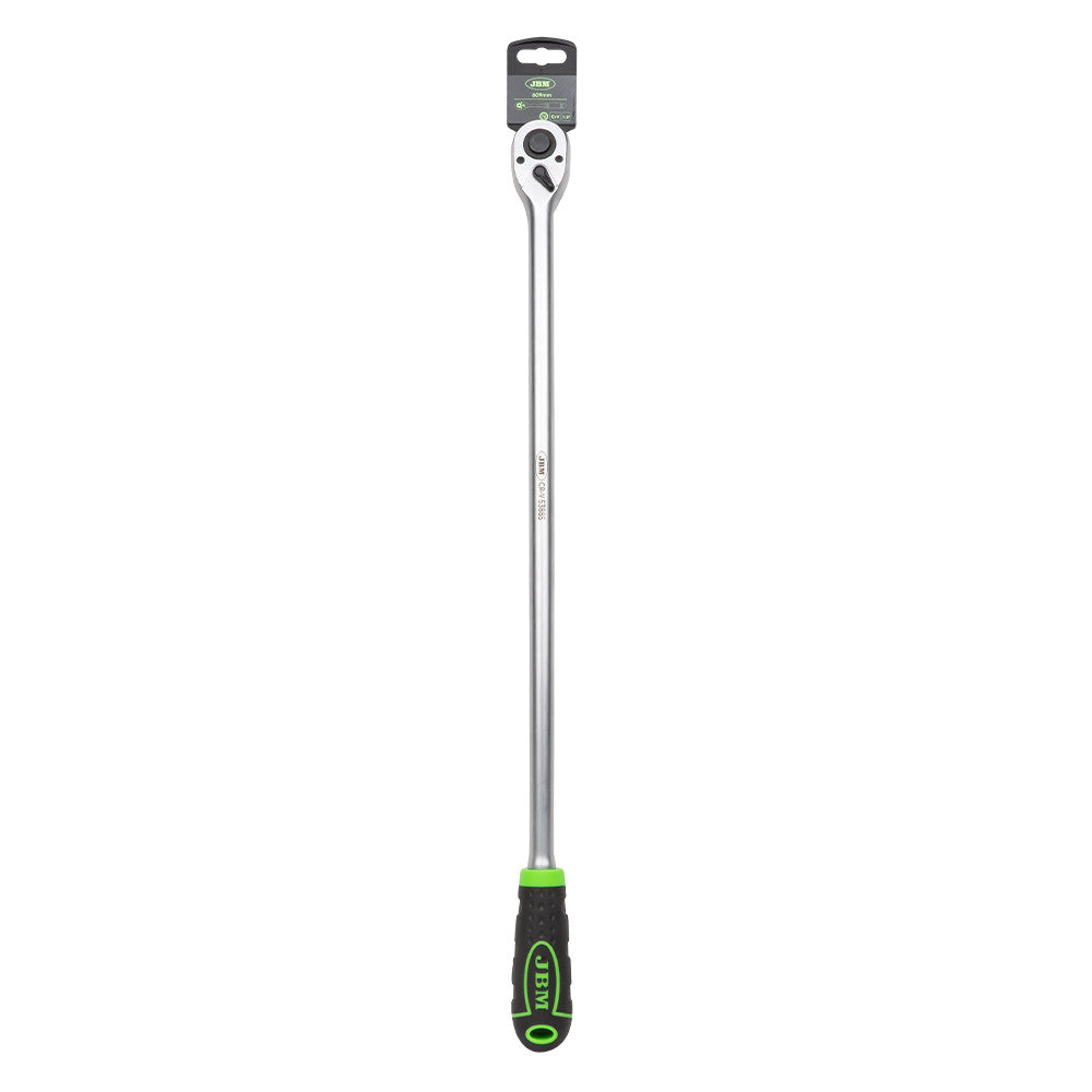 CRICCHETTO 1/2" EXTRA LUNGO 609MM CON TESTA A 72 DENTI 53885 JBM