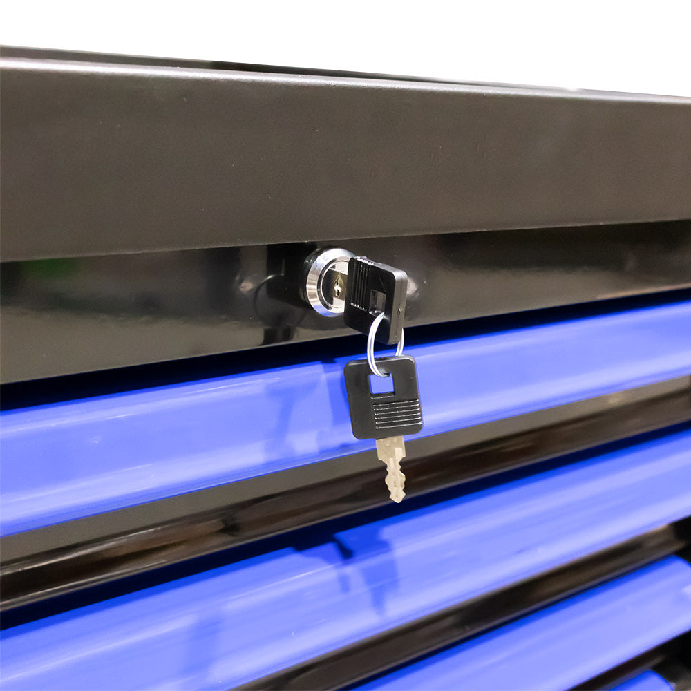 CARRELLO A 7 CASSETTI CONSENZA UTENSILI - BLU VUOTO JBM 53901