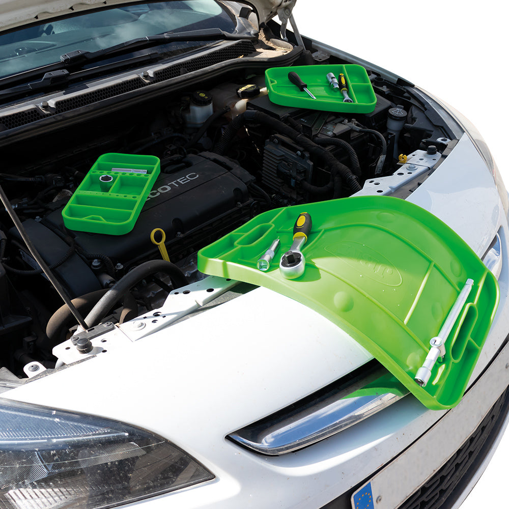 SET DI 3 VASSOI PORTAUTENSILI FLESSIBILI ANTISCIVOLO JBM 53903