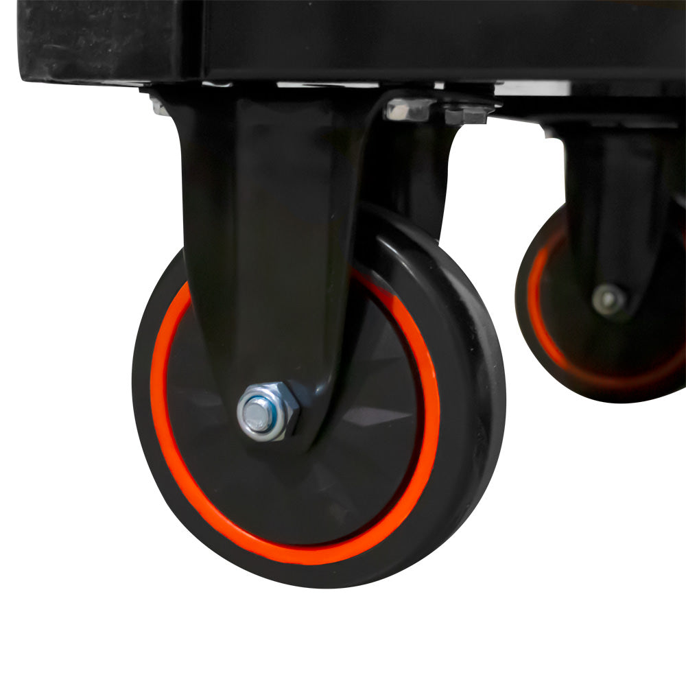 CARRELLO XL CON 7 CASSETTI ROSSO - CON UTENSILI 53913 JBM