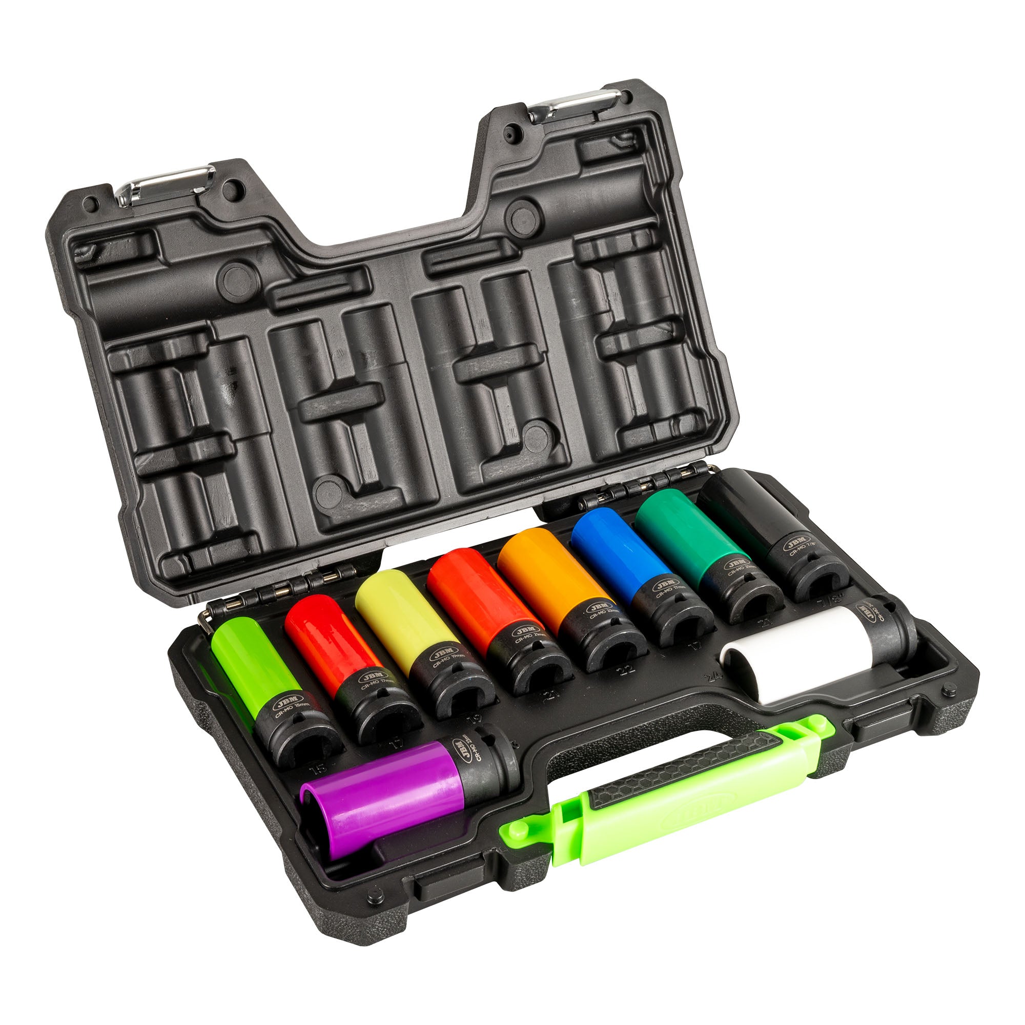 SET DI 10 BUSSOLE PNEUMATICHE 1/2" JBM 53988