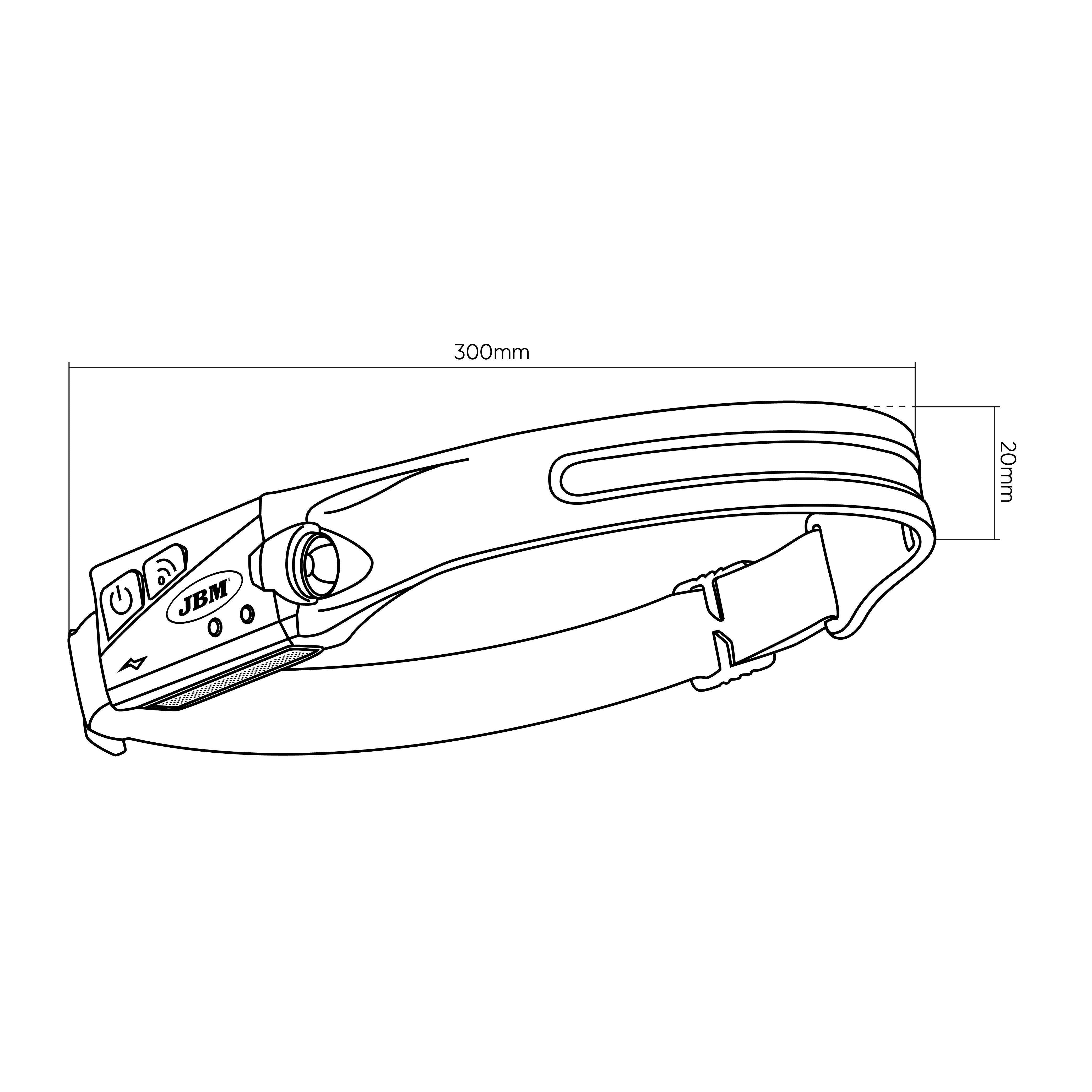FARO LED REGOLABILE - 350LM 54004 JBM