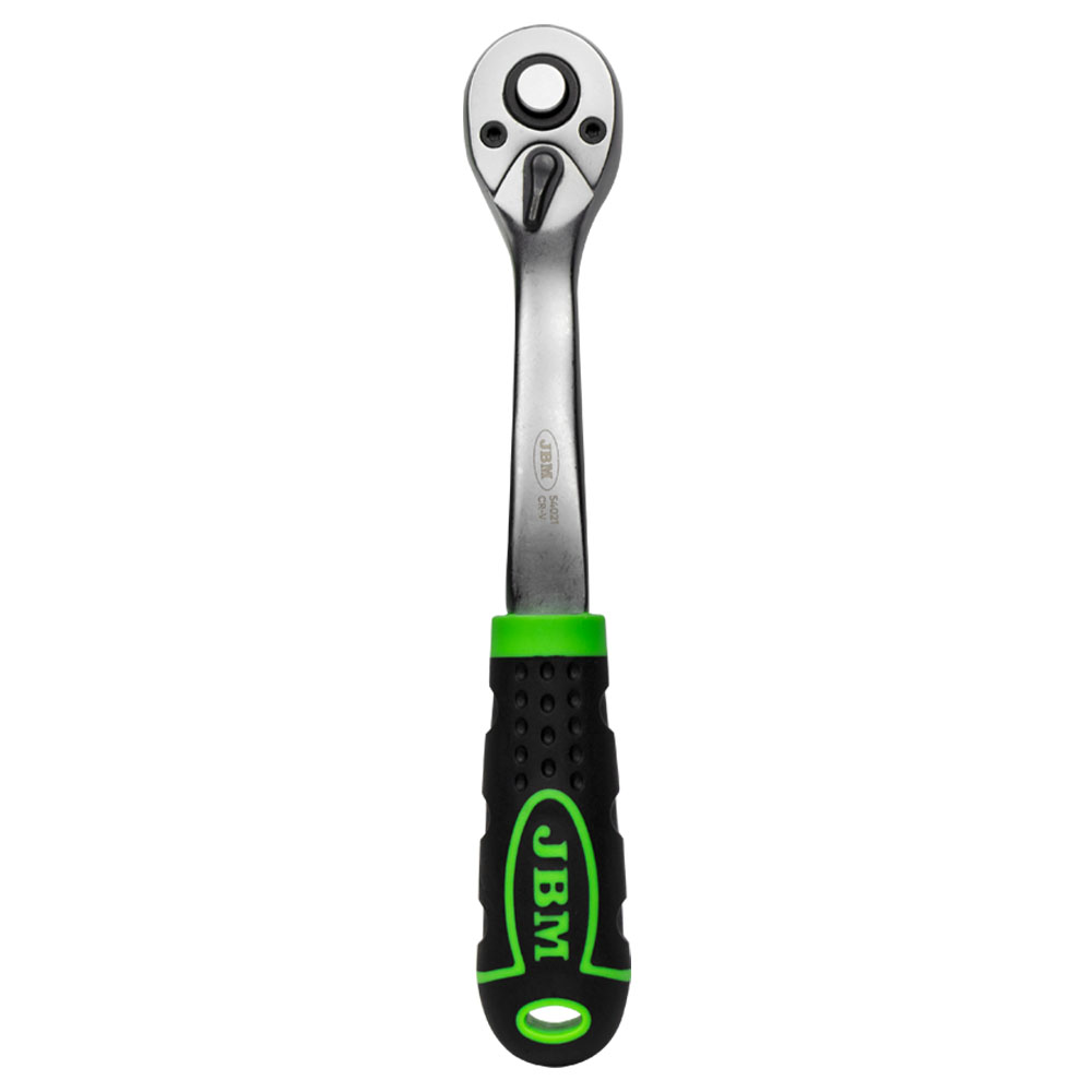 CRICCHETTO 3/8" CON TESTA A 72 DENTI 200MM - ZINCATO 54021 JBM
