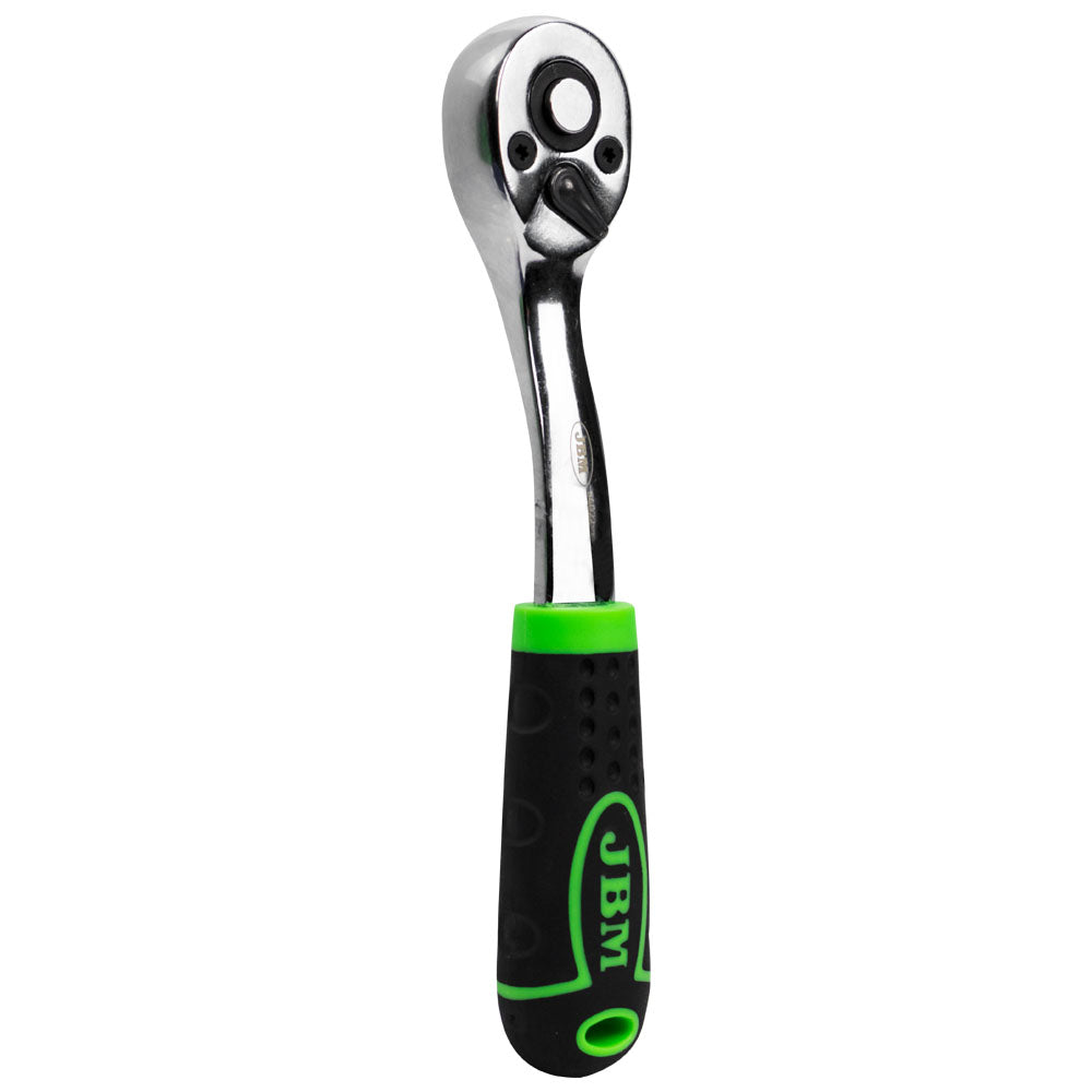 CRICCHETTO 1/4" CON TESTA A 72 DENTI 145MM - CROMATO 54022 JBM