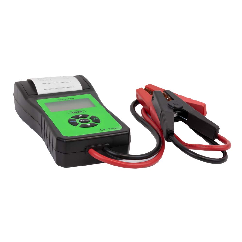 TESTER BATTERIA CON FUNZIONE DI STAMPA 54040 JBM