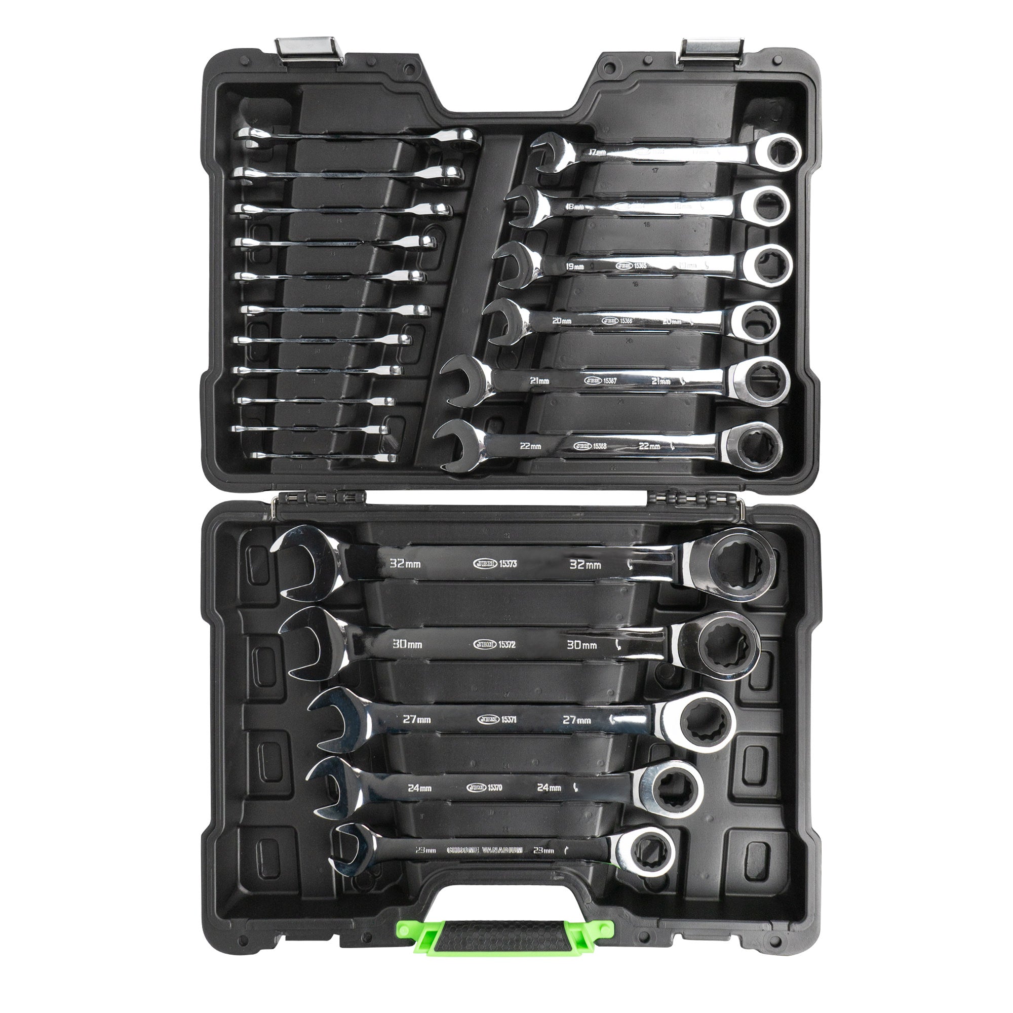 SET DI 22 CHIAVI A CRICCHETTO COMBINATE IN VALIGETTA JBM 54041