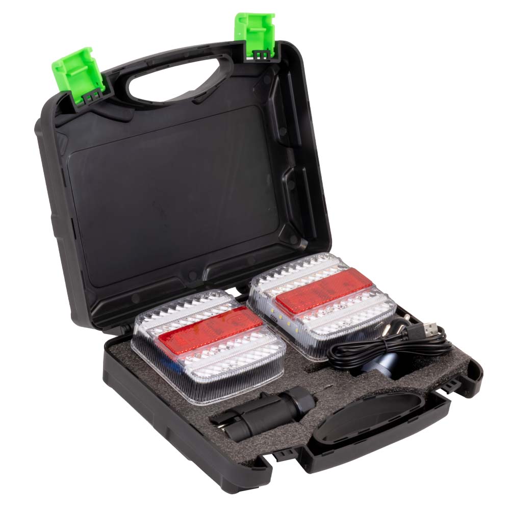 SET DI DUE FARI POSTERIORI MAGNETICI SENZA FILI 54044 JBM