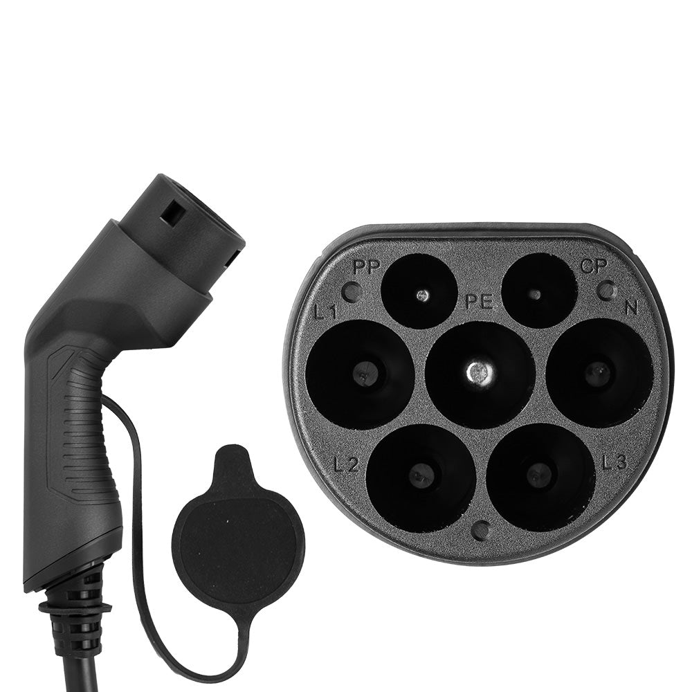 CAVO DI RICARICA PER VEICOLI ELETTRICI, 11KW, 16 A, DAL TIPO 2 AL TIPO 2 (TRIFASE) JBM 54056