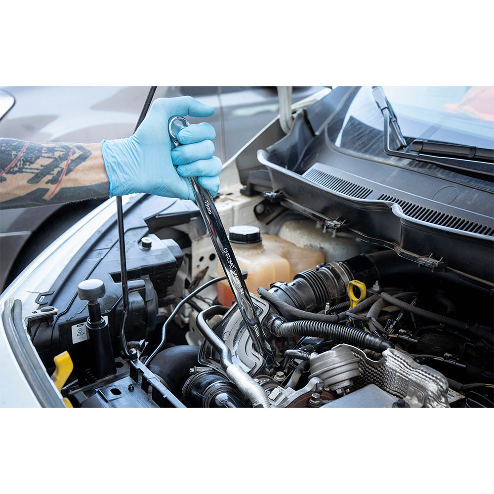 MODULO DI 7 CHIAVI A CRICCHETTO EXTRA LUNGHE JBM 54066