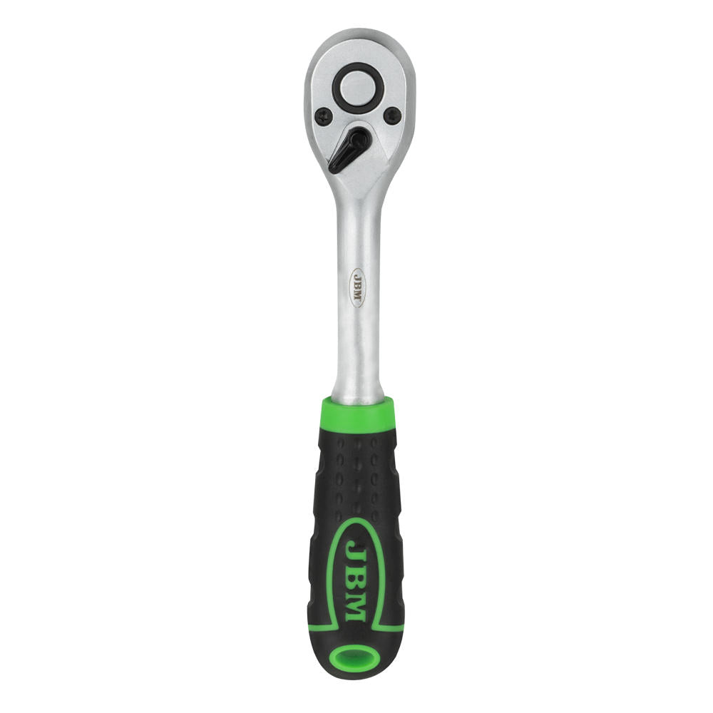 CRICCHETTO DRITTO 1/4" CON TESTA A 72 DENTI 145MM 54083 JBM