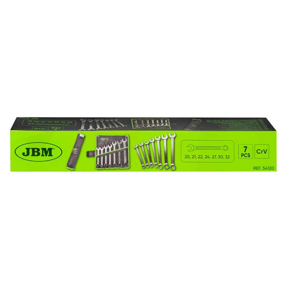 SET DI 7 CHIAVI COMBINATE 54120 JBM