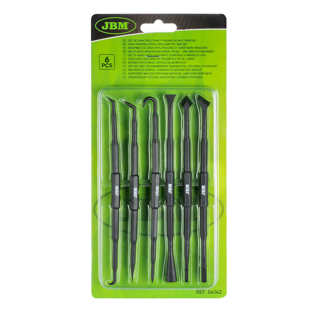 SET DI GANCI, SPUNTONI E LEVE ANTI-SEGNI 54142 JBM