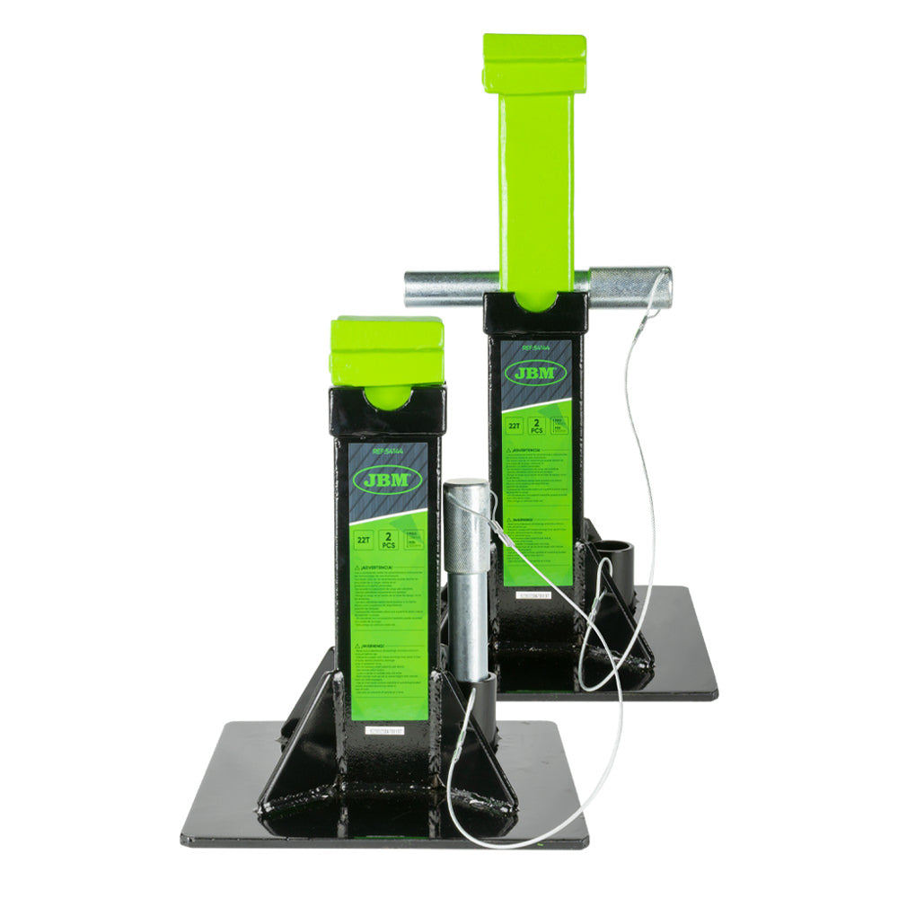 SET DI 2 MARTINETTI DA 22 TONNELLATE (338-500MM) JBM 54144