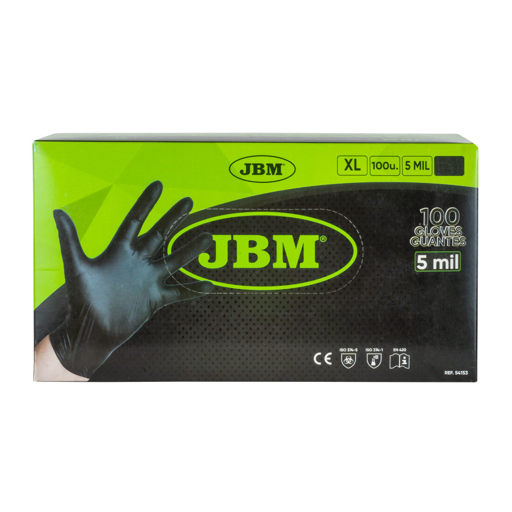 SCATOLA DA 100 PZ GUANTI NITRILE JBM
