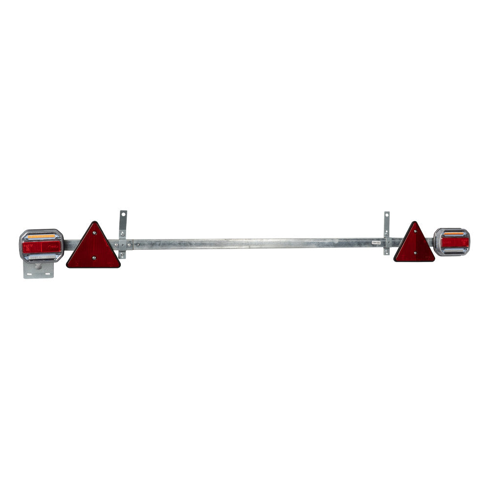 BARRA PORTALUCI PER RIMORCHIO ESTENSIBILE RIFLETTENTE 1,4 A 2,1M 54161 JBM