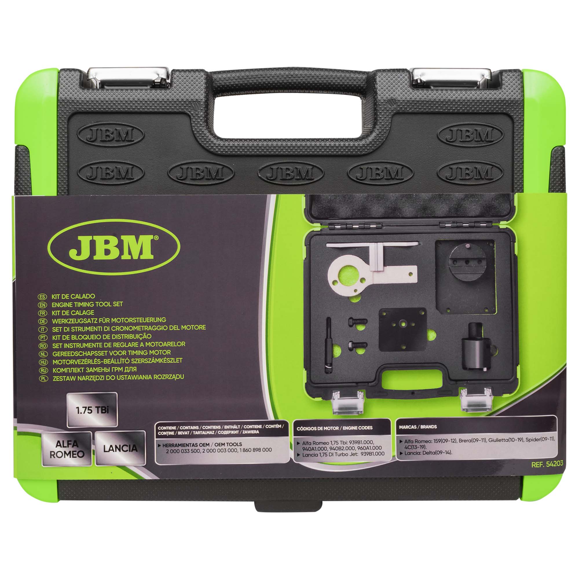 KIT DI MESSA IN FASE DEL MOTORE PER ALFA ROMEO/LANCIA 1.8 TBI 54203 JBM