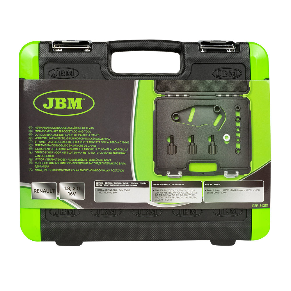 KIT DI MESSA IN FASE DELLA RUOTA DENTATA DELL'ALBERO A CAMME PER FORD RENAULT 1.8, 2.0 16V 54210 JBM