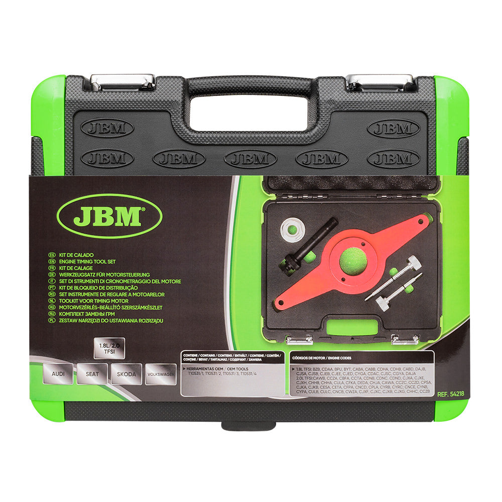 KIT DI ATTREZZI DI MONTAGGIO PER AMMORTIZZATORE DI VIBRAZIONI VAG 54218 JBM