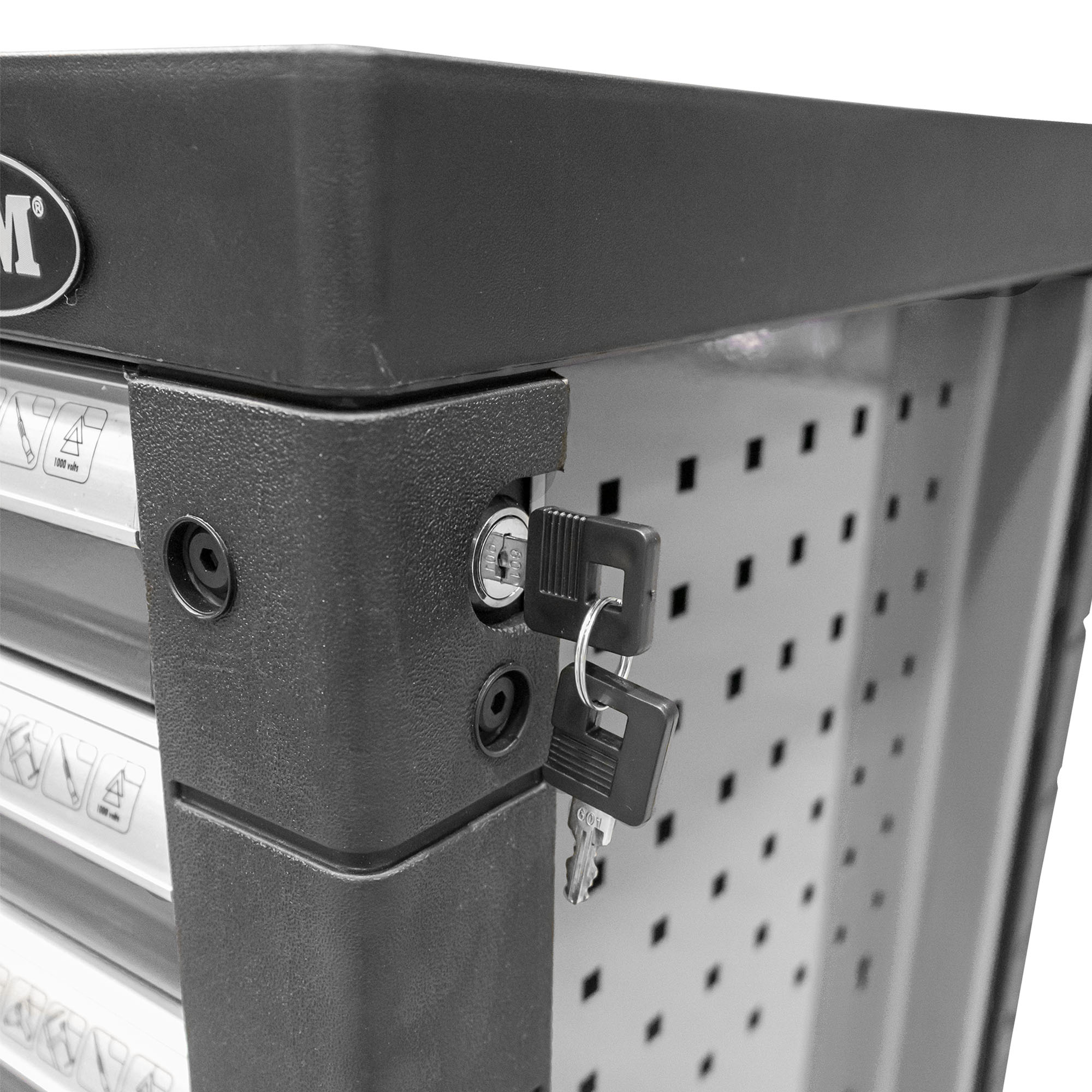 CARRELLO CON 7 CASSETTI GRIGIO - SPECIALE PER AUTOCARRI 54237 JBM