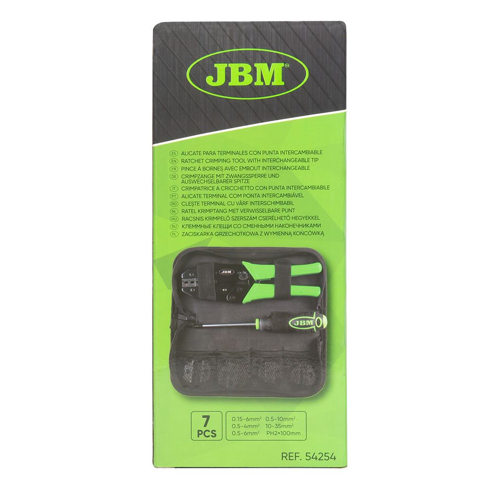 PINZA A CRICCHETTO CON PUNTA INTERCAMBIABILE 54254 JBM
