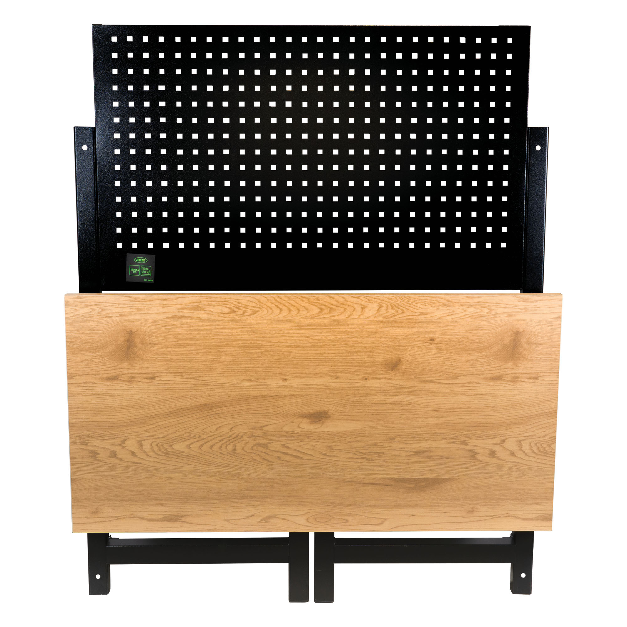 BANCO DI LAVORO PIEGHEVOLE CON PANNELLO JBM 54328