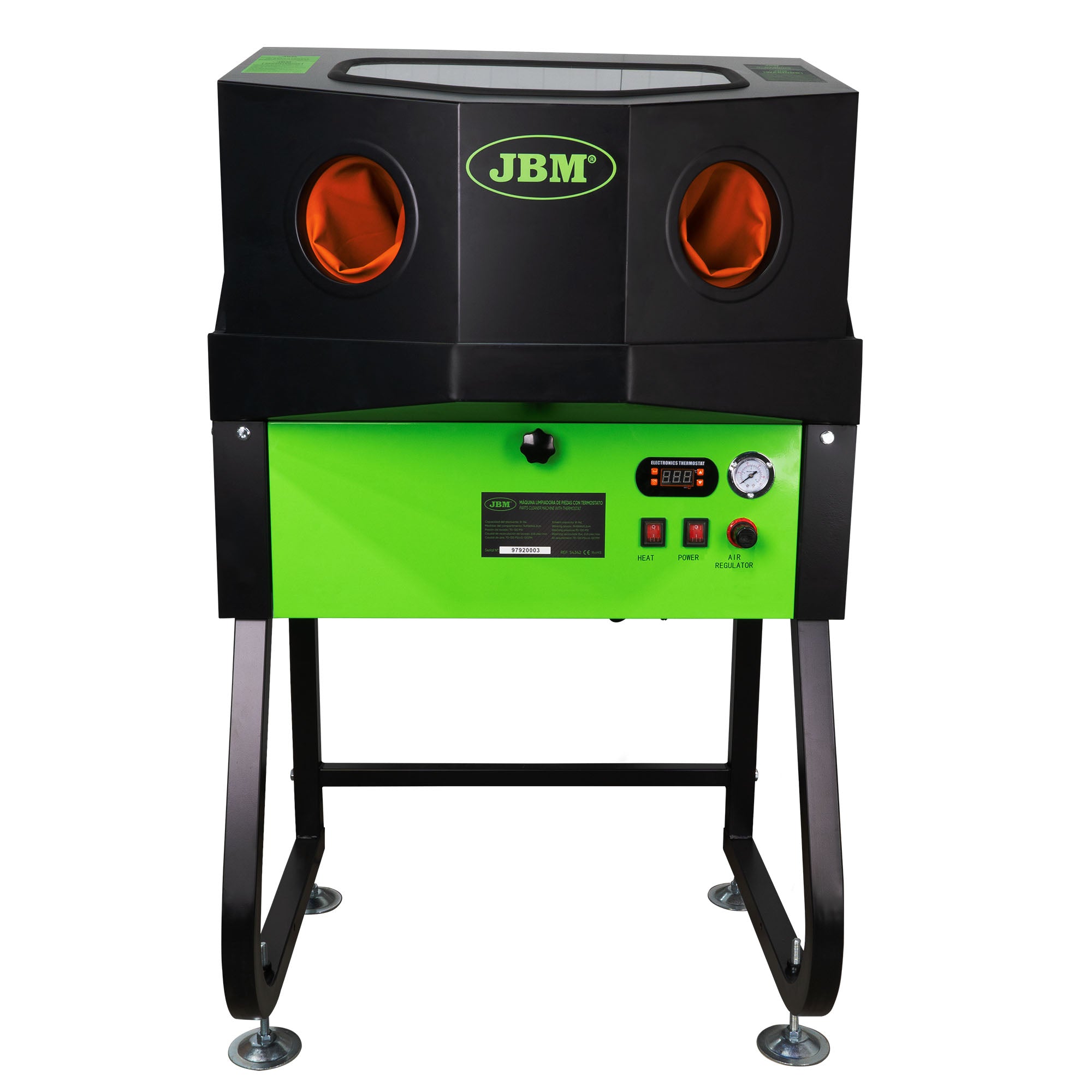 MACCHINA LAVAPEZZI CON TERMOSTATO 14L JBM 54342