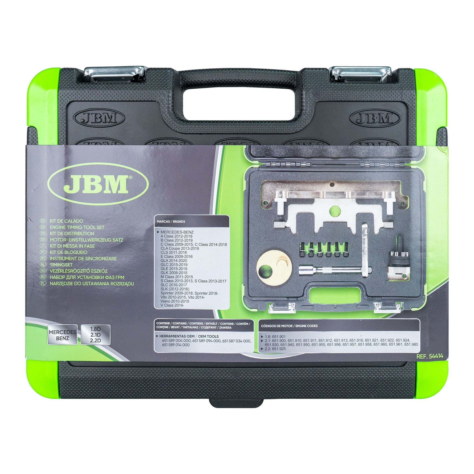 KIT DI MESSA IN FASE PER MERCEDES M651 54414 JBM