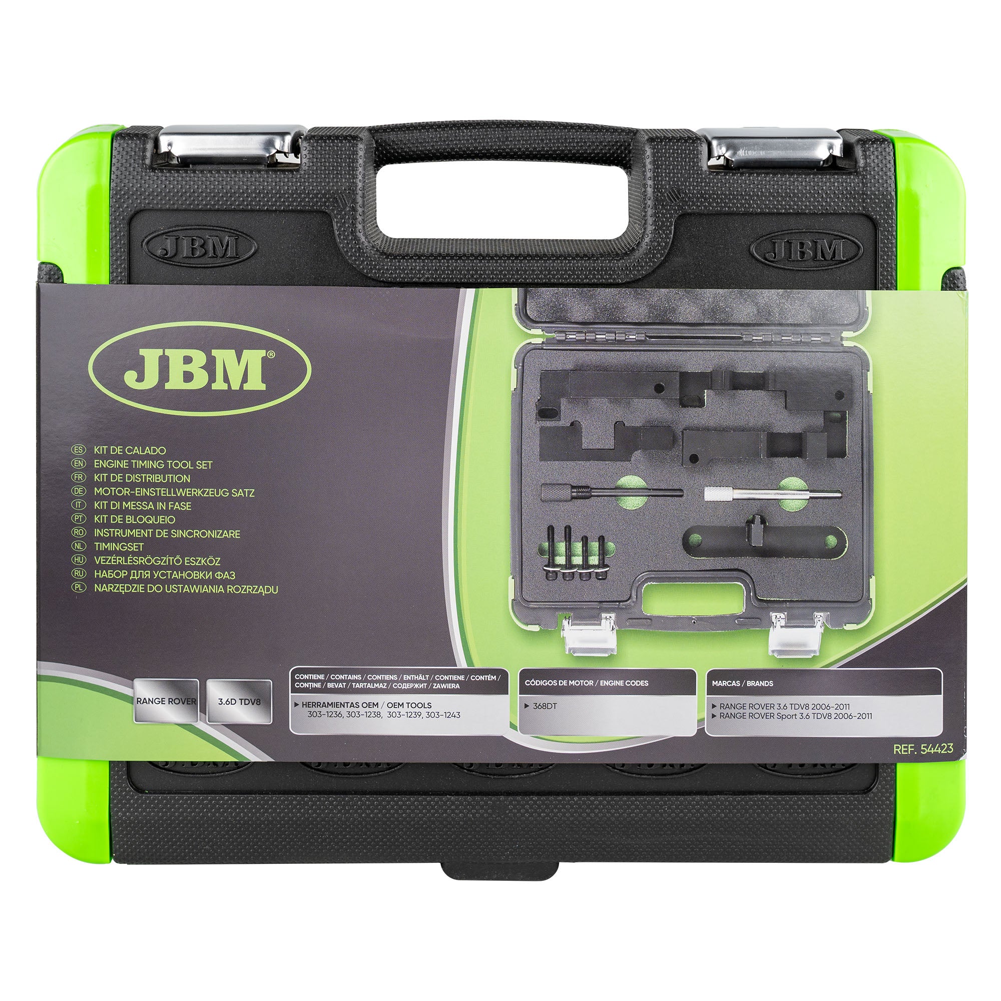 KIT DI MESSA IN FASE PER LAND ROVER 3.6D 54423 JBM