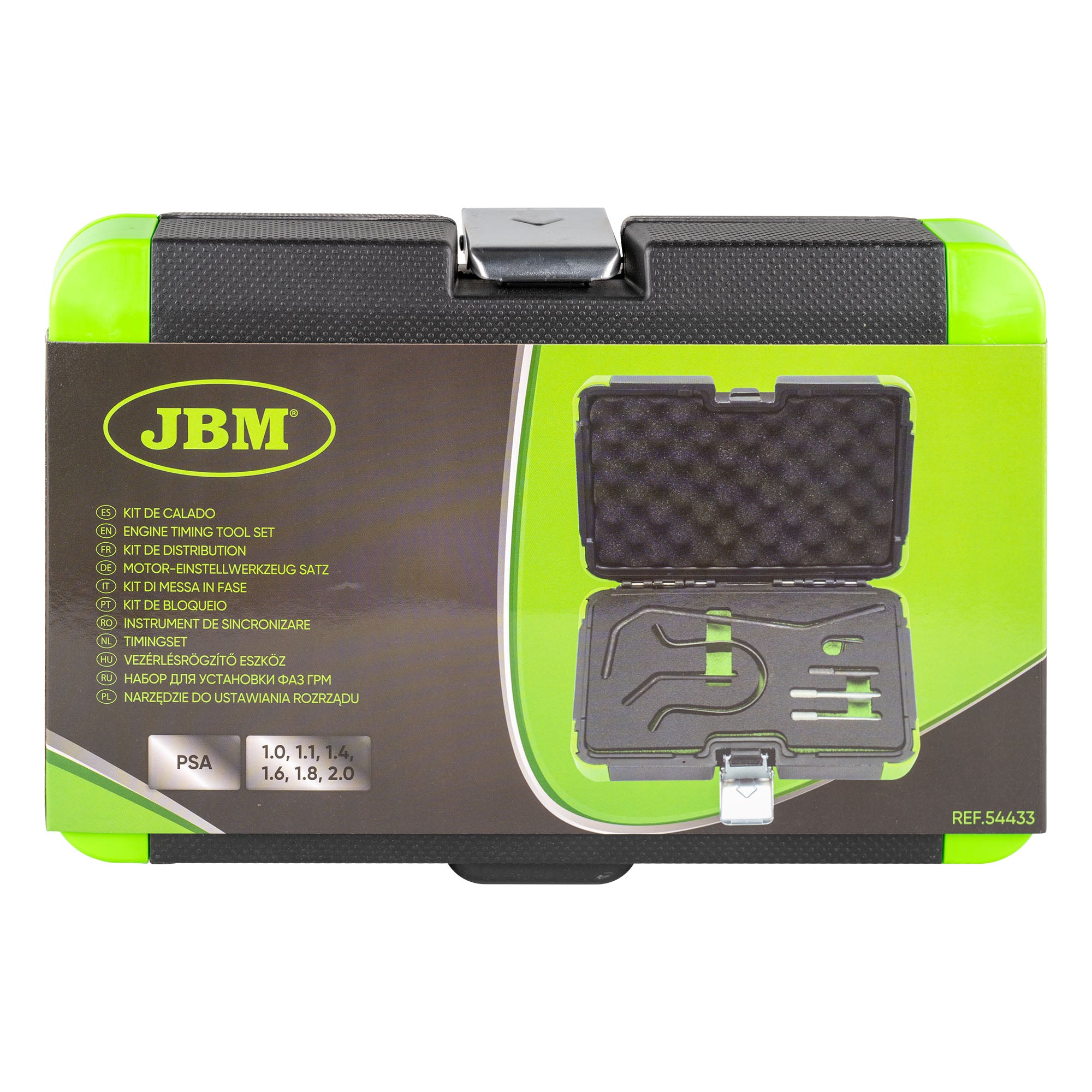 KIT DI MESSA IN FASE PER PSA 1.0, 1.1, 1.2, 1.4, 1.6, 2.0 54433 JBM