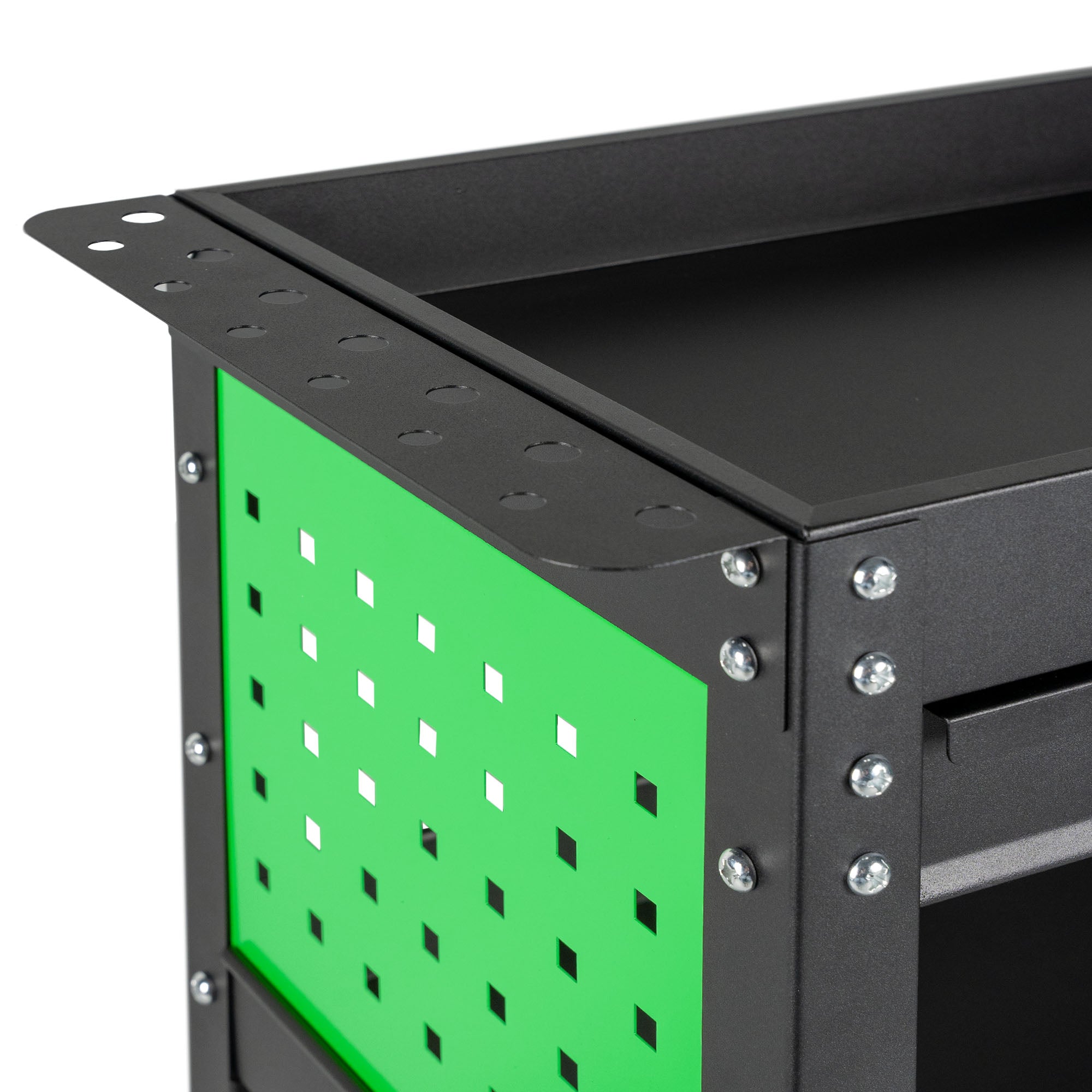 CARRELLO PORTA ATTREZZI 3 RIPIANI 1 CASSETTO JBM 54499