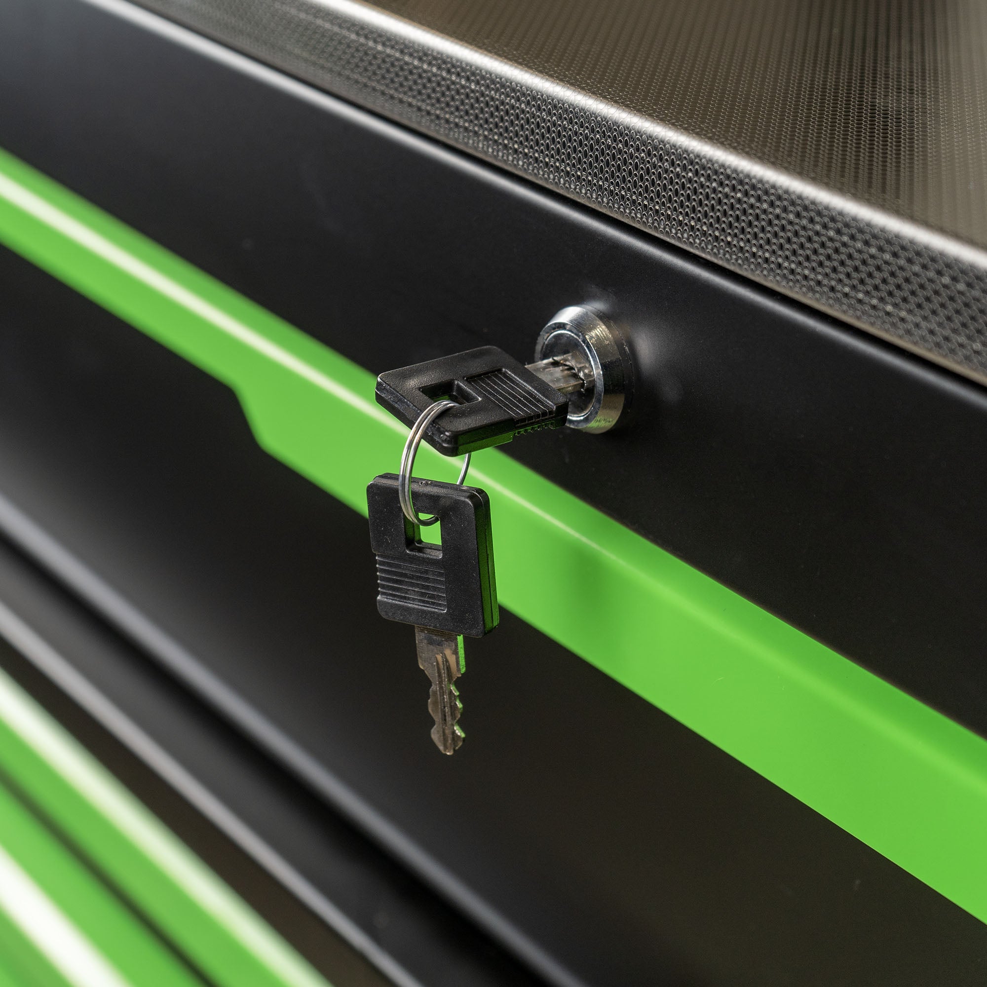 CARRELLO CON 11 CASSETTI VERDE – VUOTO 54511 JBM