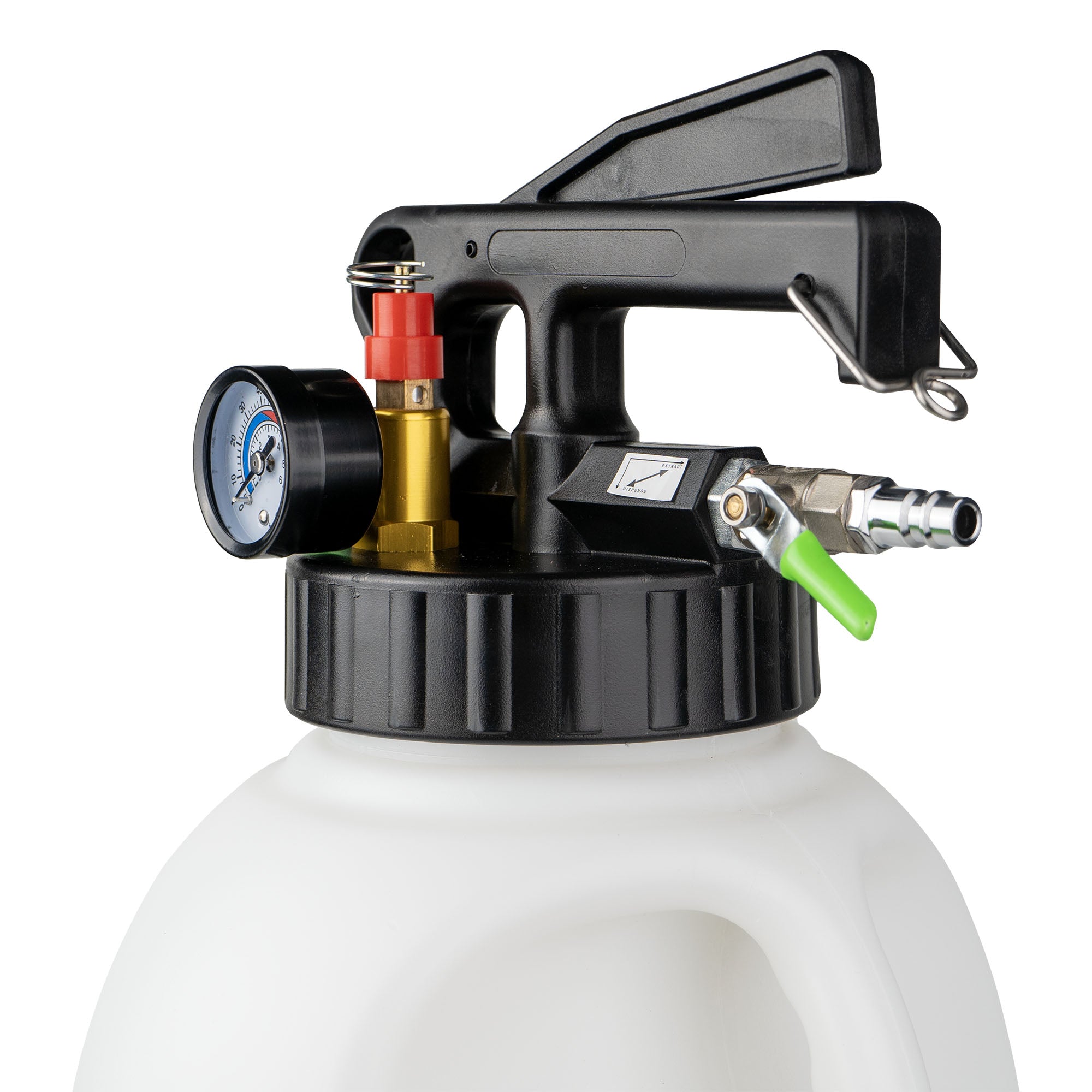 POMPA PNEUMATICA DI TRASMISSIONE DA 10L CON 15 ADATTATORI JBM 54555