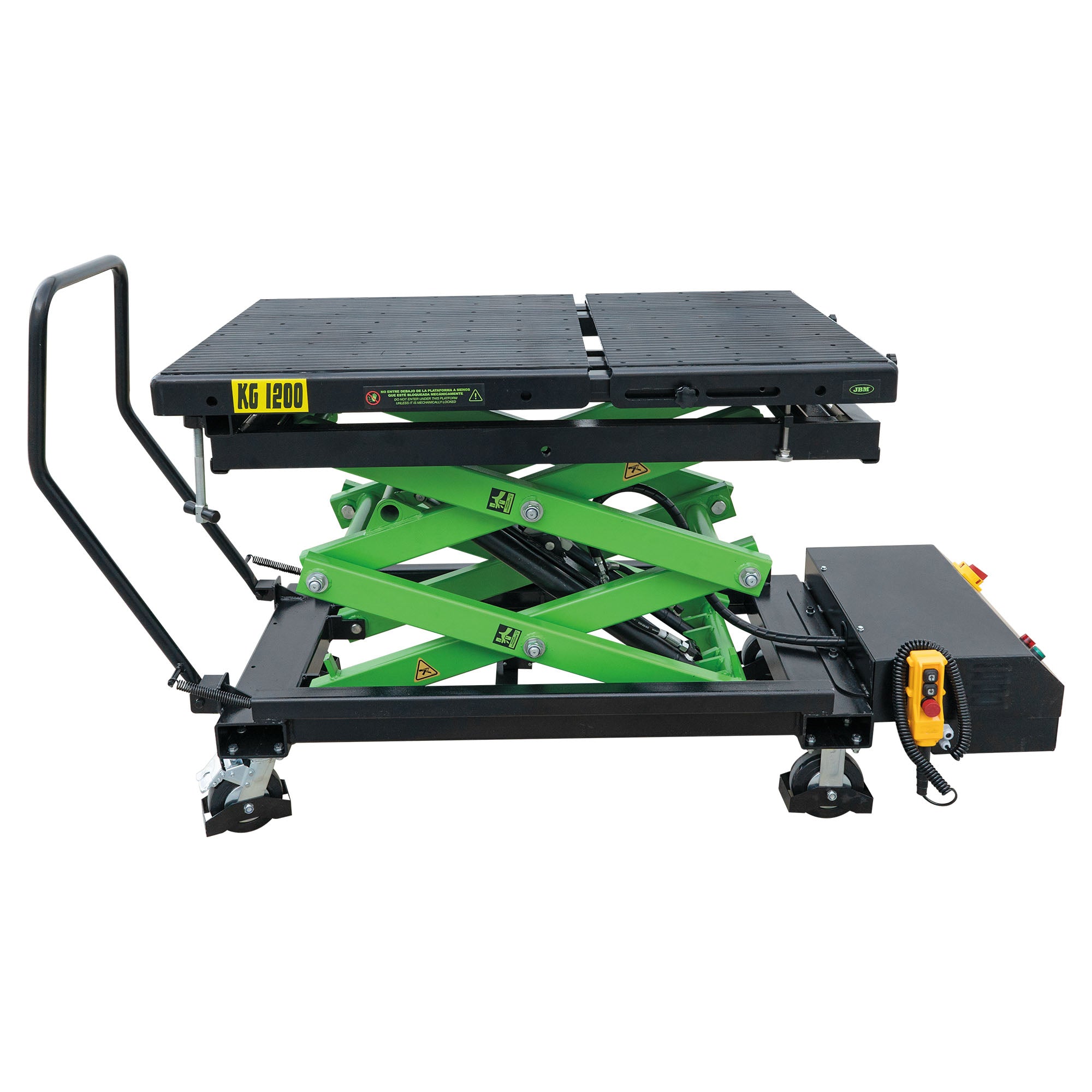 TAVOLO IDRAULICO PER BATTERIE DI VEICOLI ELETTRICI SENZA STAFFE 1200KG 54564