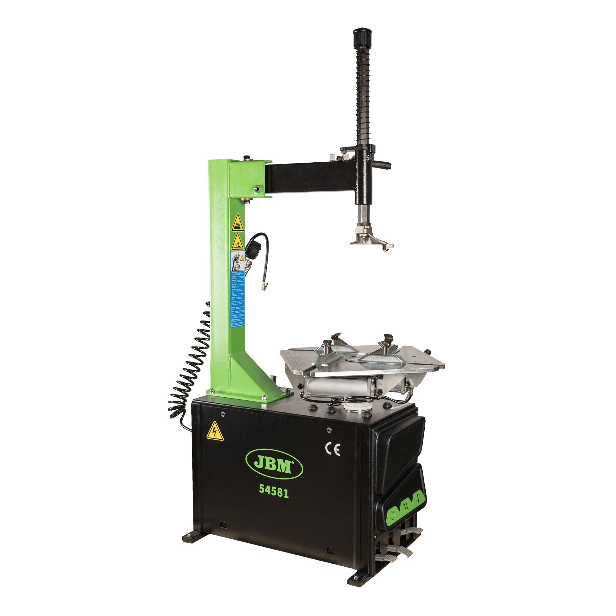 SMONTAGOMME SEMIAUTOMATICO CON BRACCIO OSCILLANTE JBM 54581