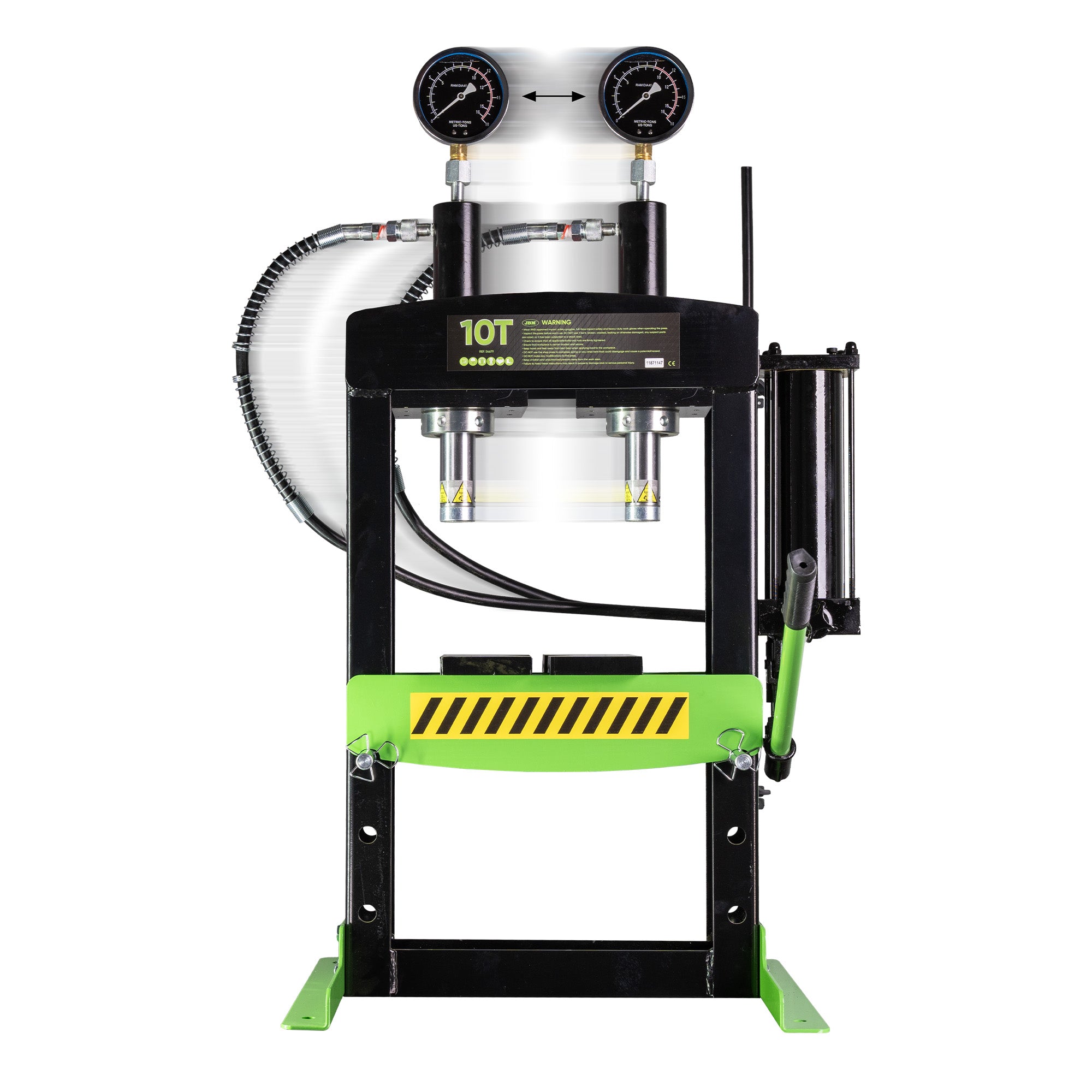 PRESSA IDRAULICA DA TAVOLO 10T JBM 54679