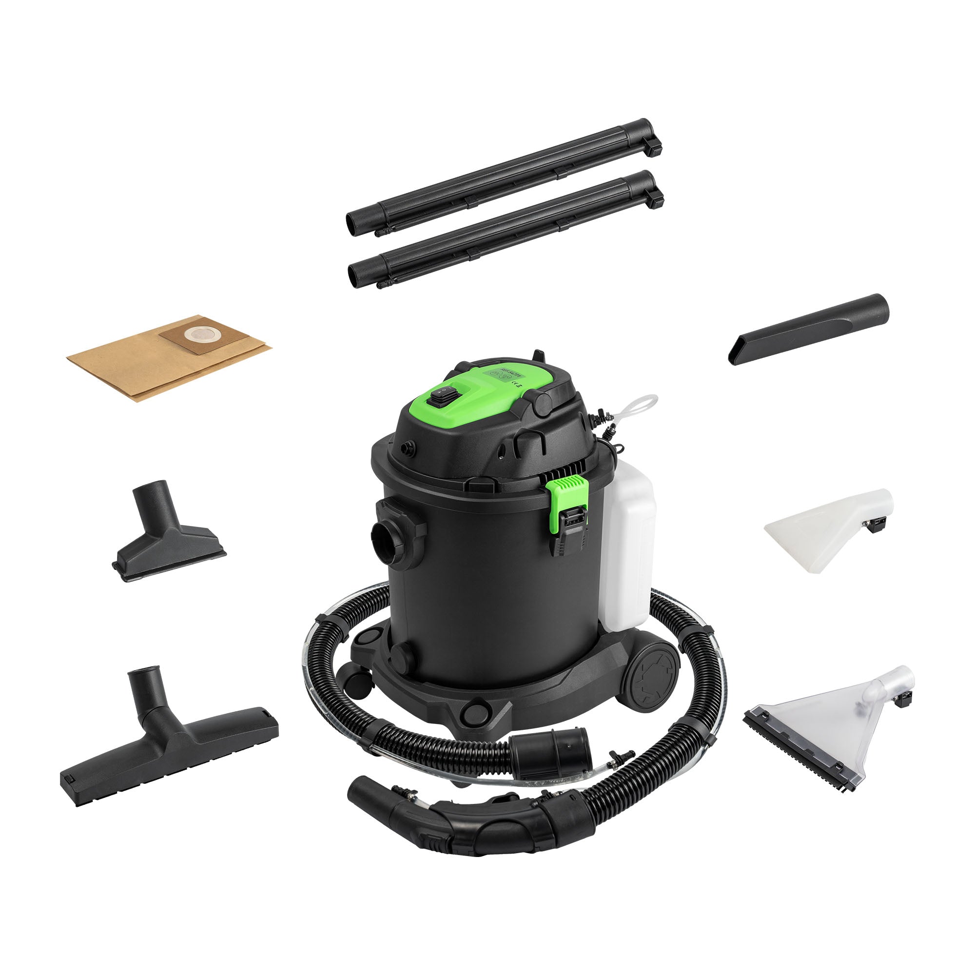 ASPIRATORE PER TAPPEZZERIA DA 20 L (ASCIUTTO+BAGNATO) JBM 54771