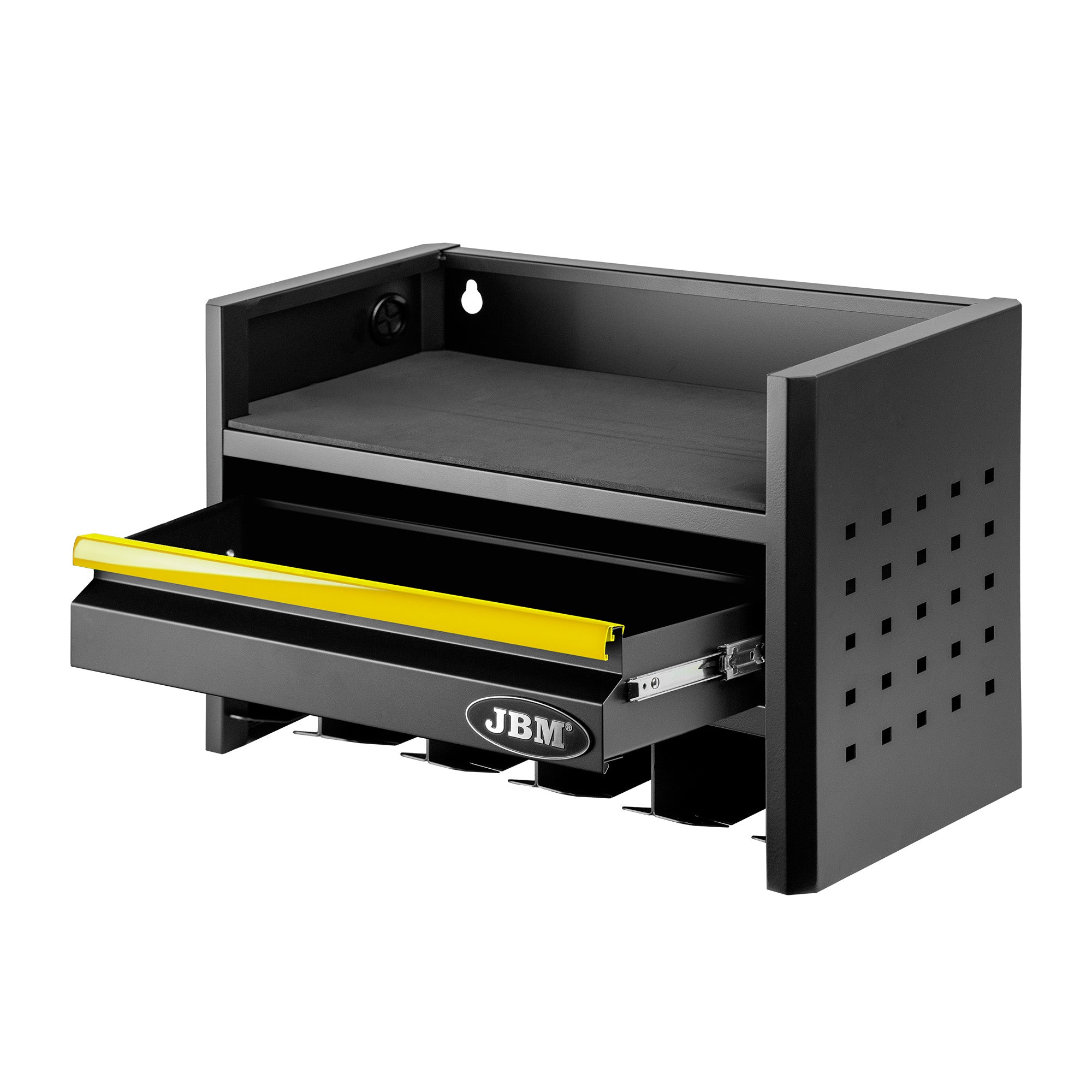 MENSOLA PER ATTREZZI ELETTRICI A 3 LIVELLI - GIALLO 54784Y JBM