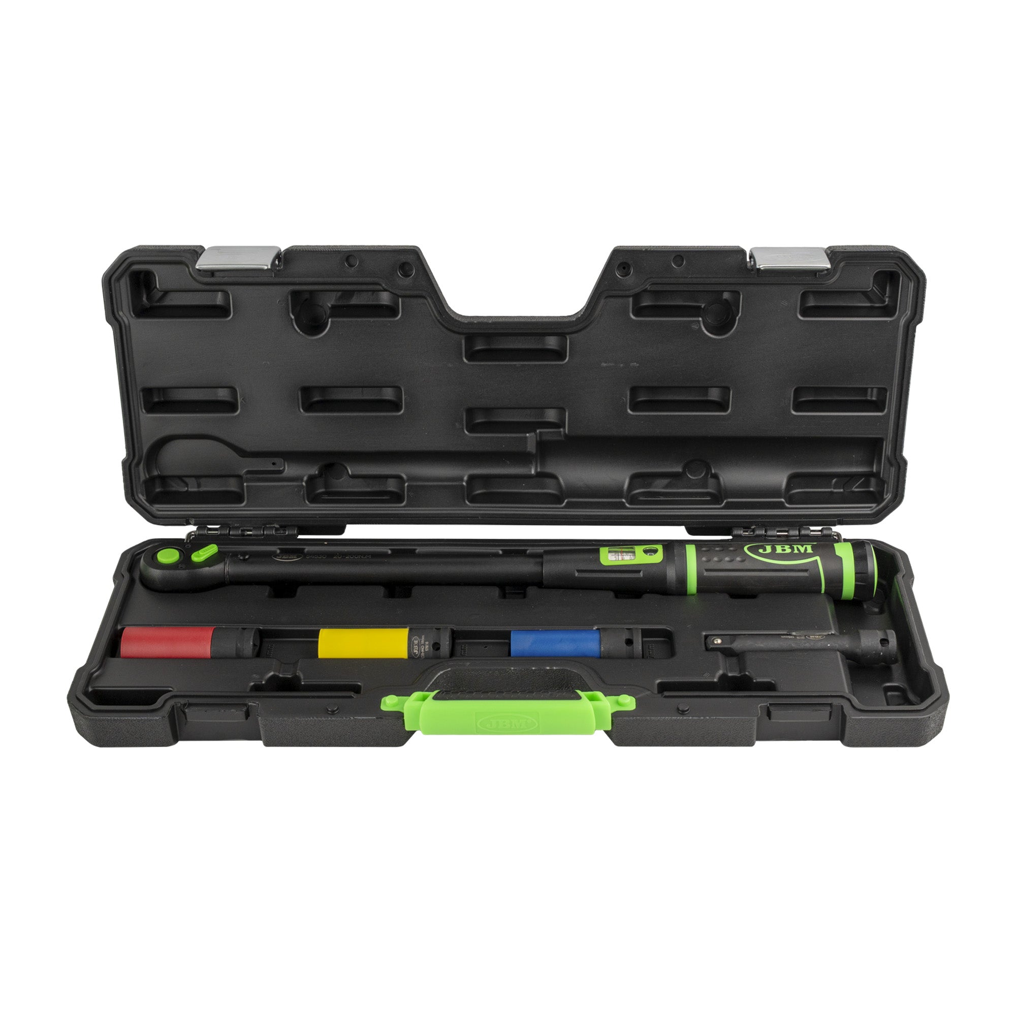 SET DI UTENSILI DA 5 PEZZI CON CHIAVE DINAMOMETRICA 1/2" JBM 54785