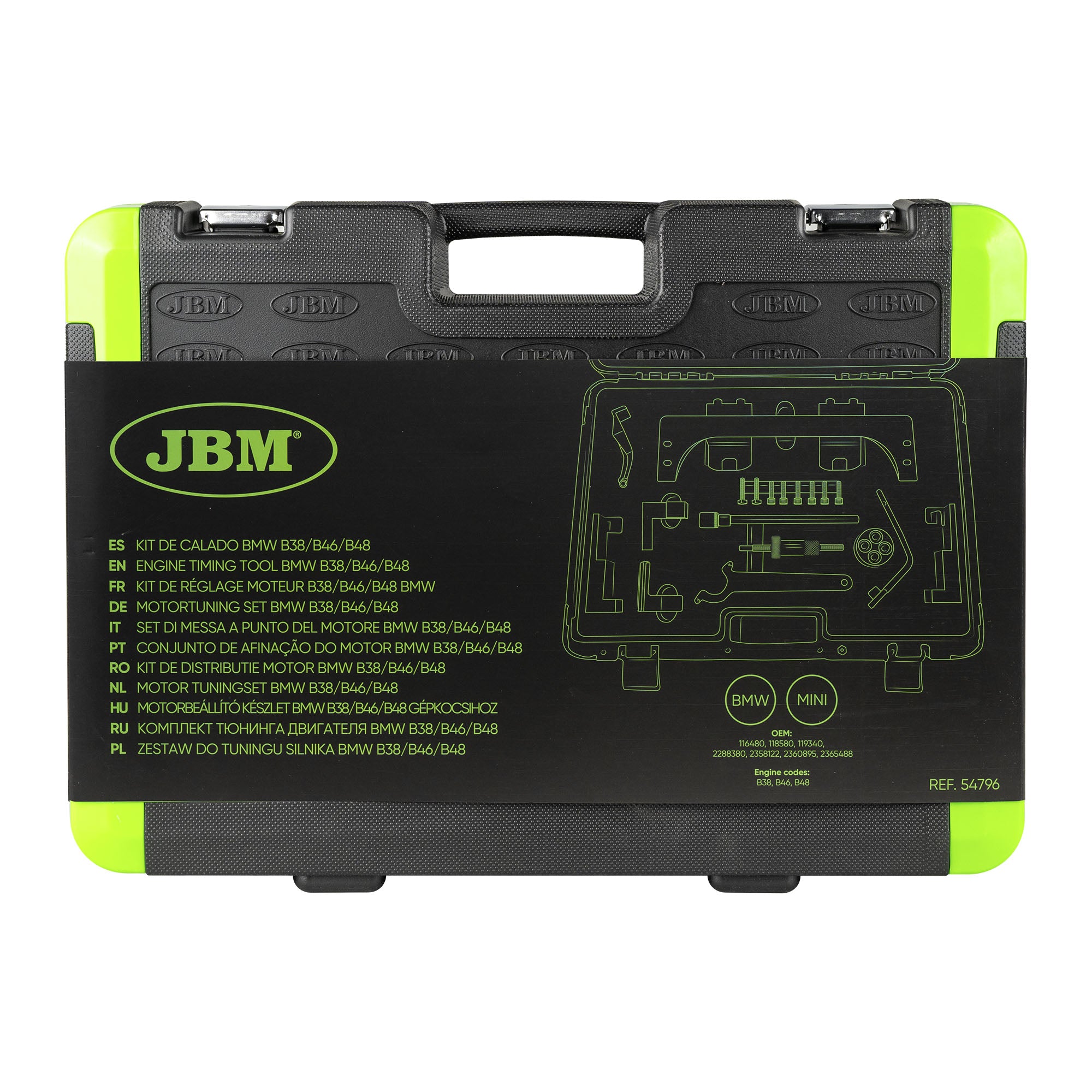 KIT DI MESSA IN FASE DEL MOTORE BMW B38/B46/B48 54796 JBM