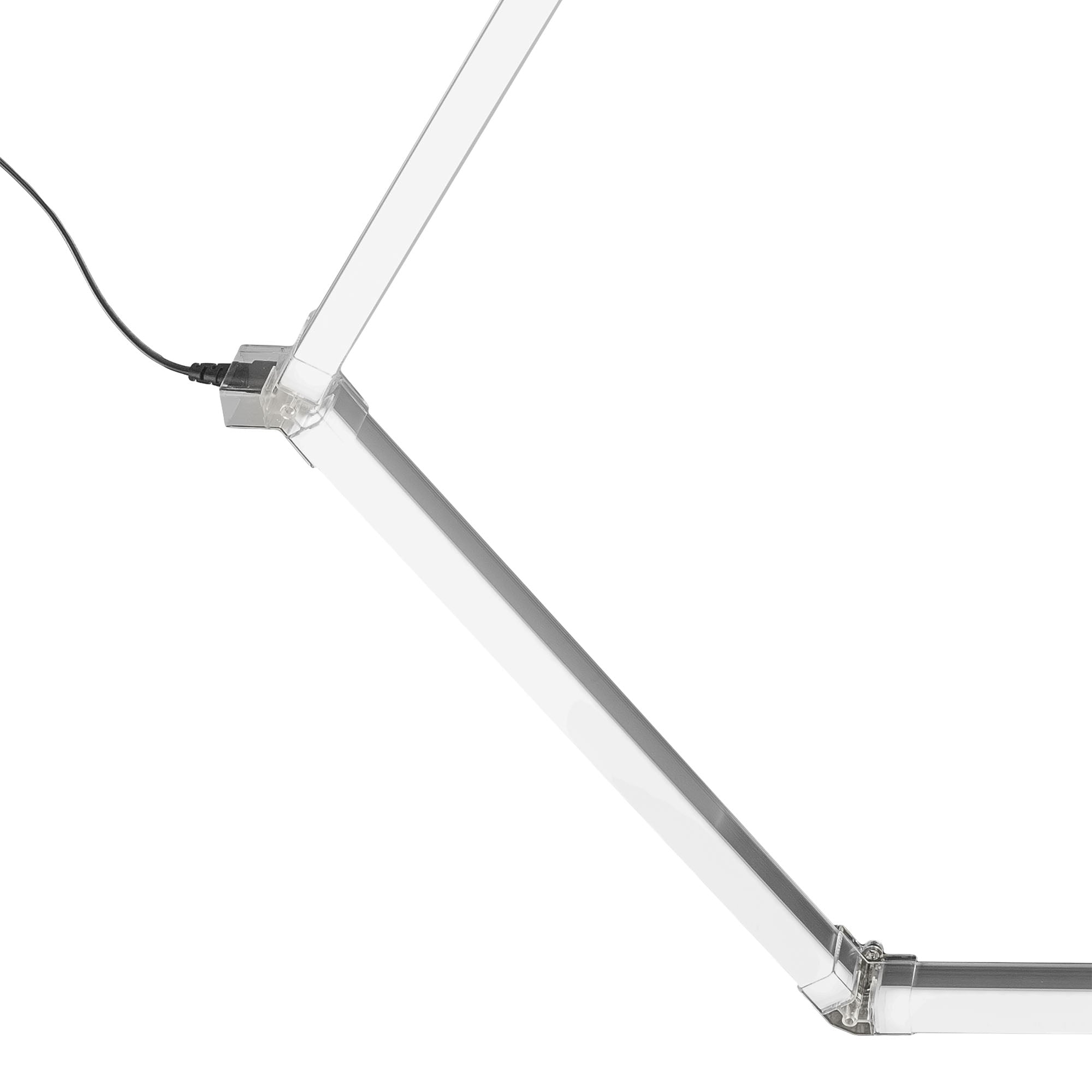 Arredo Garage Officina JBM 2640x1950x500 completo di utensili + Luci Led Esagonali 54805