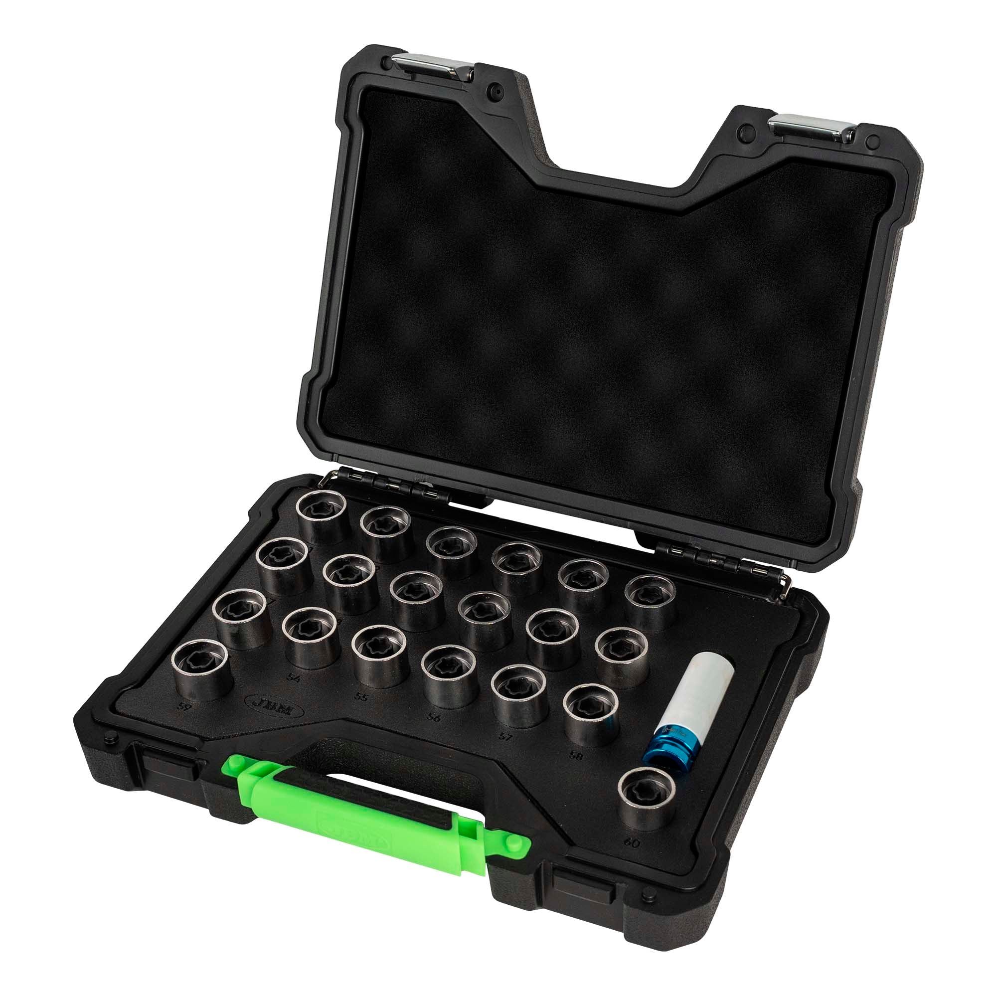 SET DI 21 CHIAVI PER BULLONE DI BLOCCO RUOTA PER BMW 54810 JBM