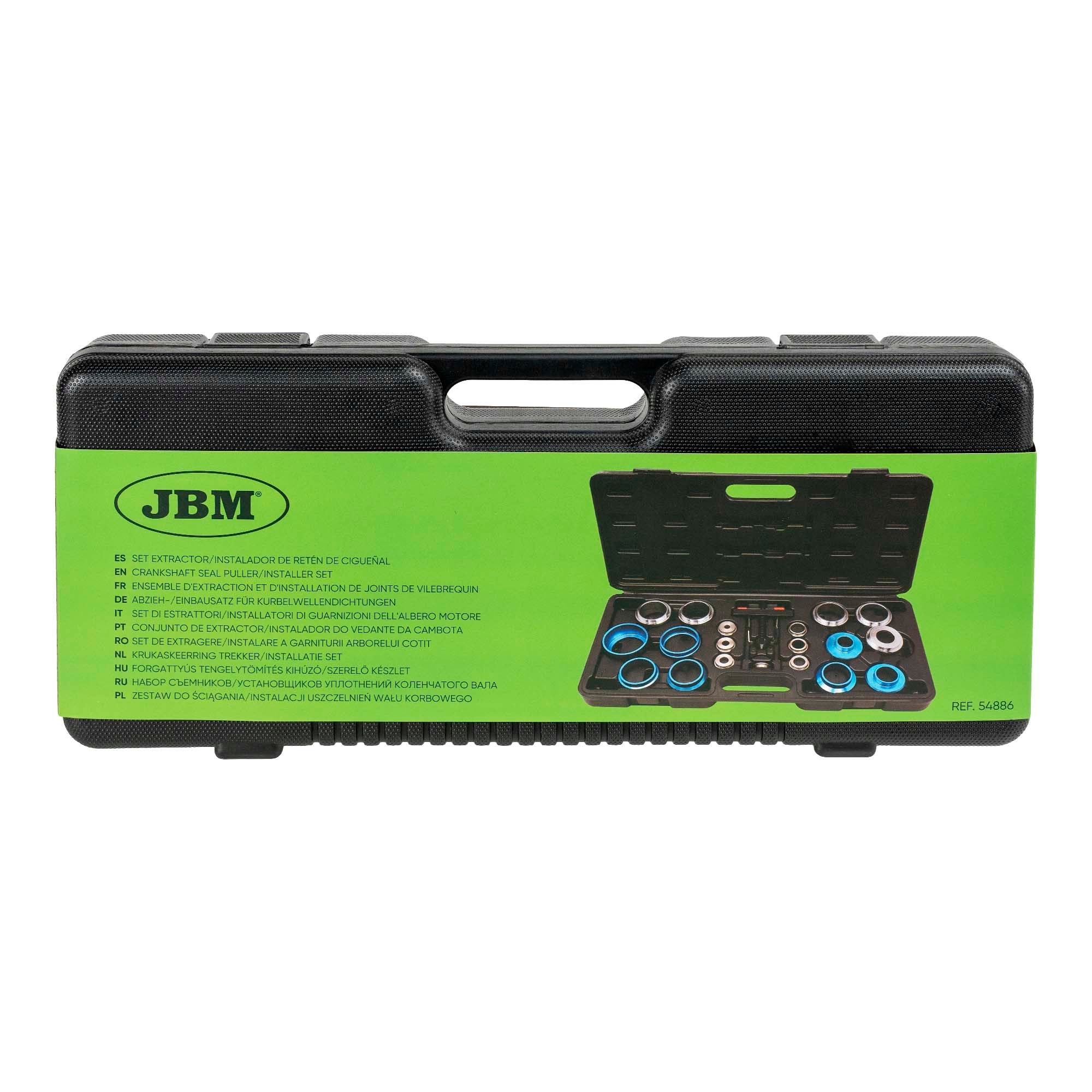 SET DI ESTRATTORI/INSTALLATORI DI GUARNIZIONI DELL'ALBERO MOTORE 54886 JBM