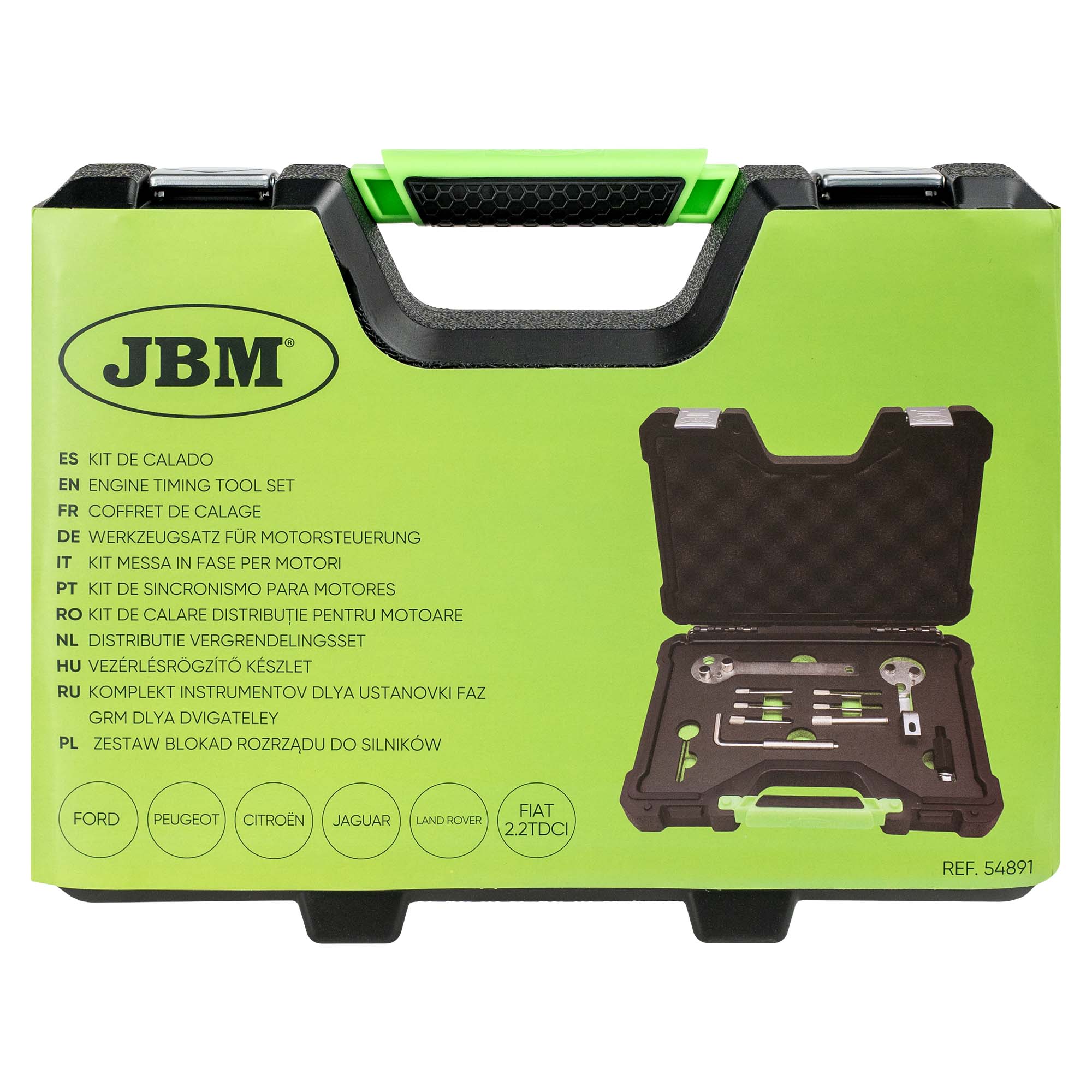 KIT MESSA IN FASE PER MOTORI FORD/PEUGEOT/CITROËN/JAGUAR/LAND ROVER/FIAT 2.2TDCI 54891 JBM