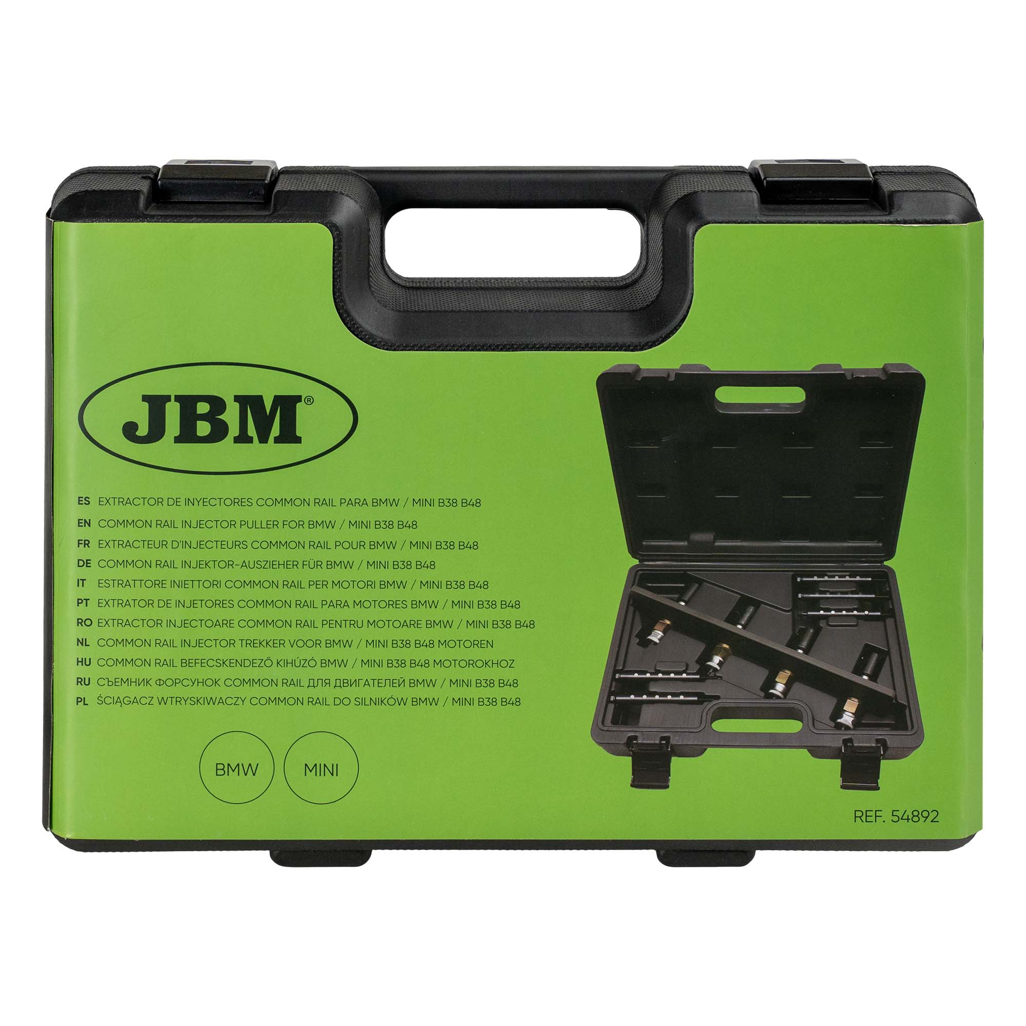 ESTRATTORE INIETTORI COMMON RAIL PER MOTORI BMW / MINI B38 B48 54892 JBM