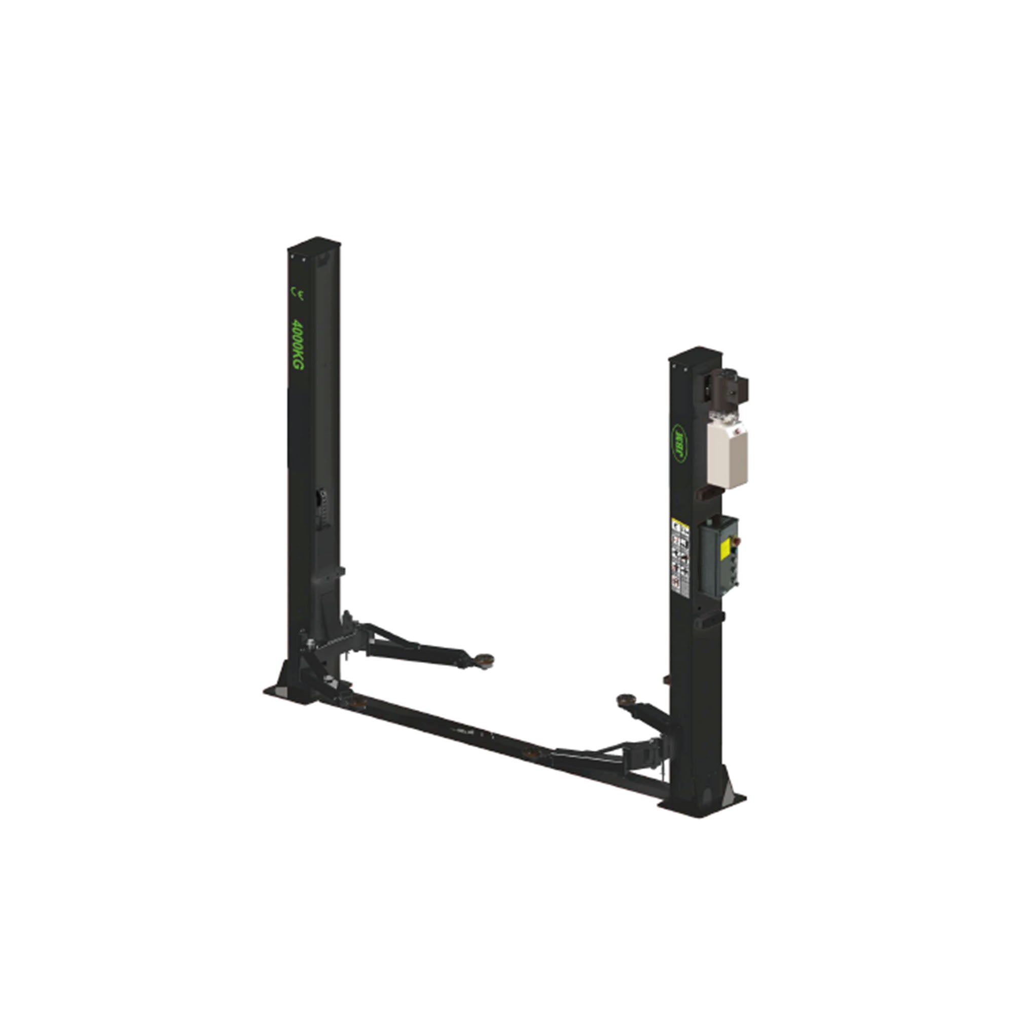PONTE SOLLEVATORE A 2 COLONNE PROFESSIONALE 220V - 4000KG 54972 JBM