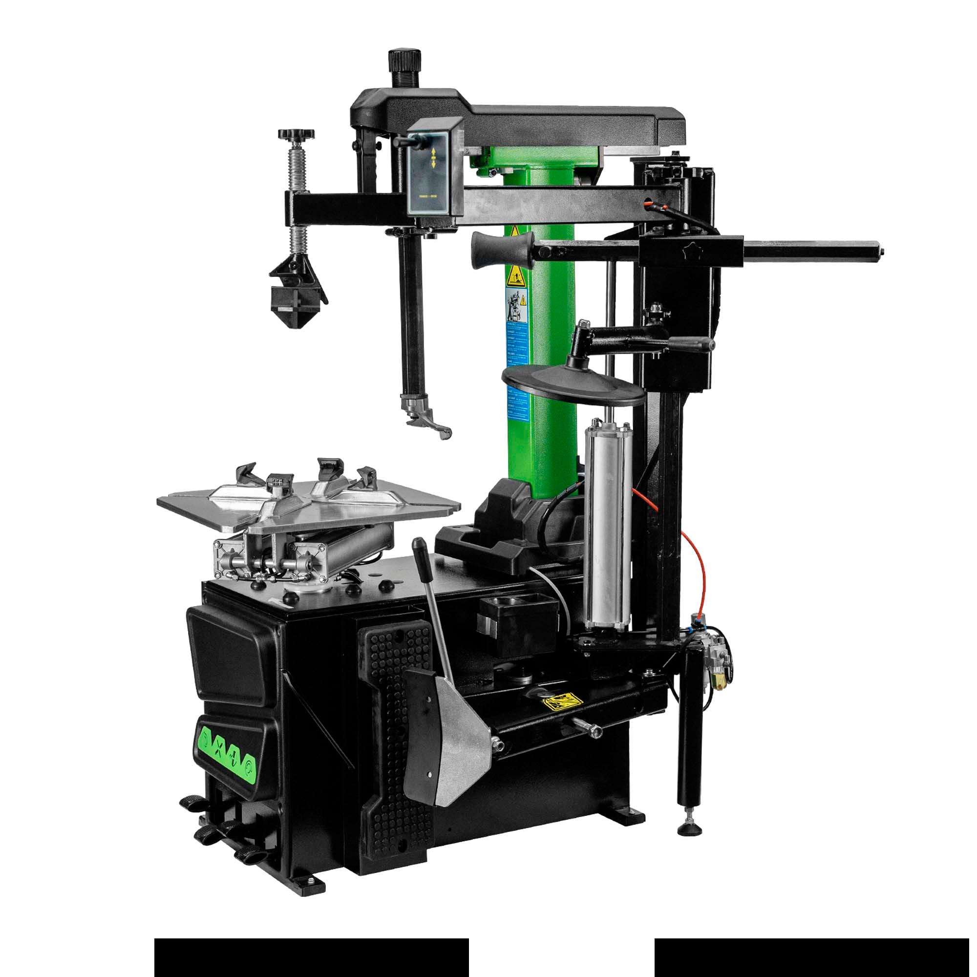SMONTAGOMME CON TORRE BASCULANTE AUTOMATICA E BRACCIO AUSILIARIO 380V 55022 JBM