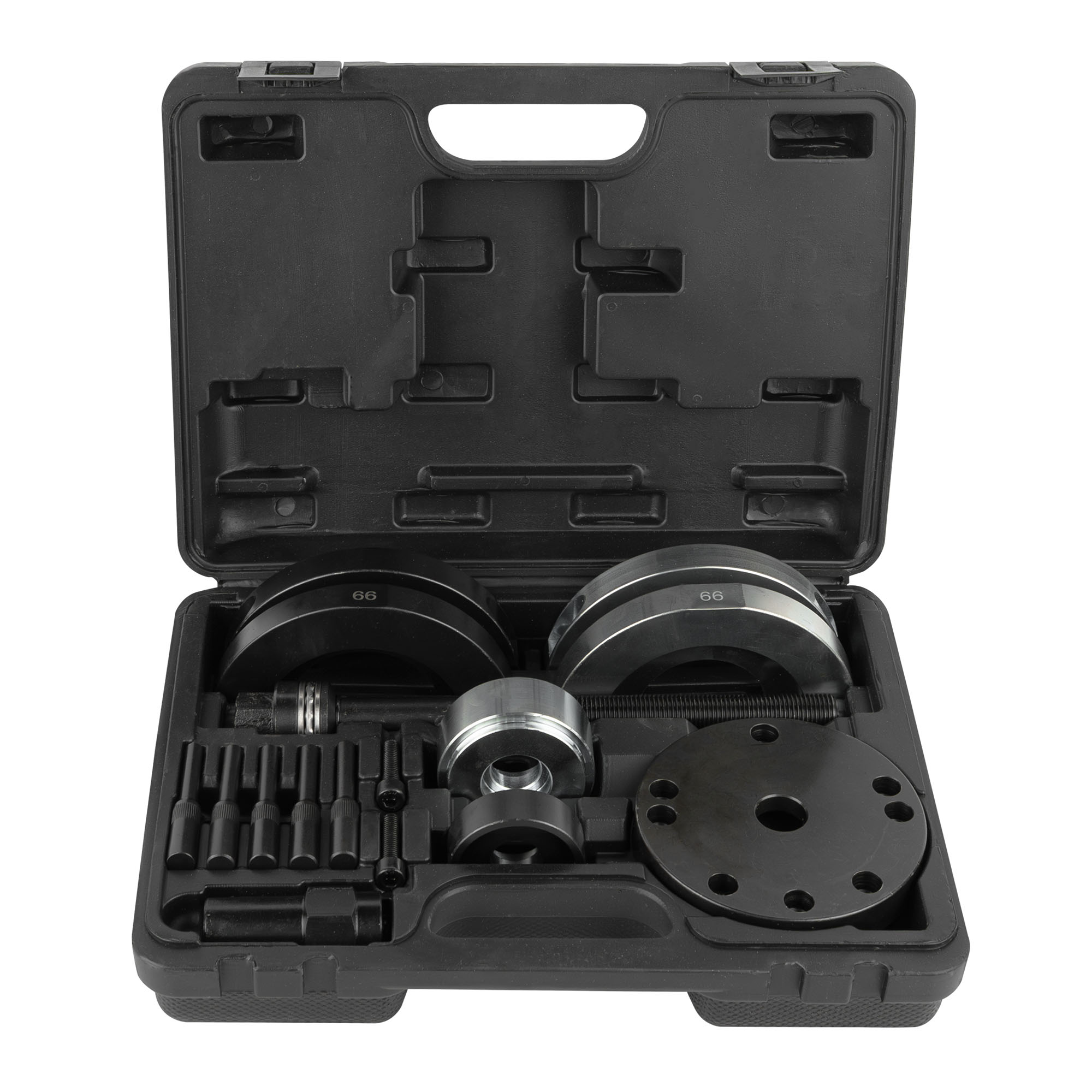 SET ESTRATTORE/INSTALLATORE CUSCINETTI RUOTA 66MM PER VAG 55079 JBM